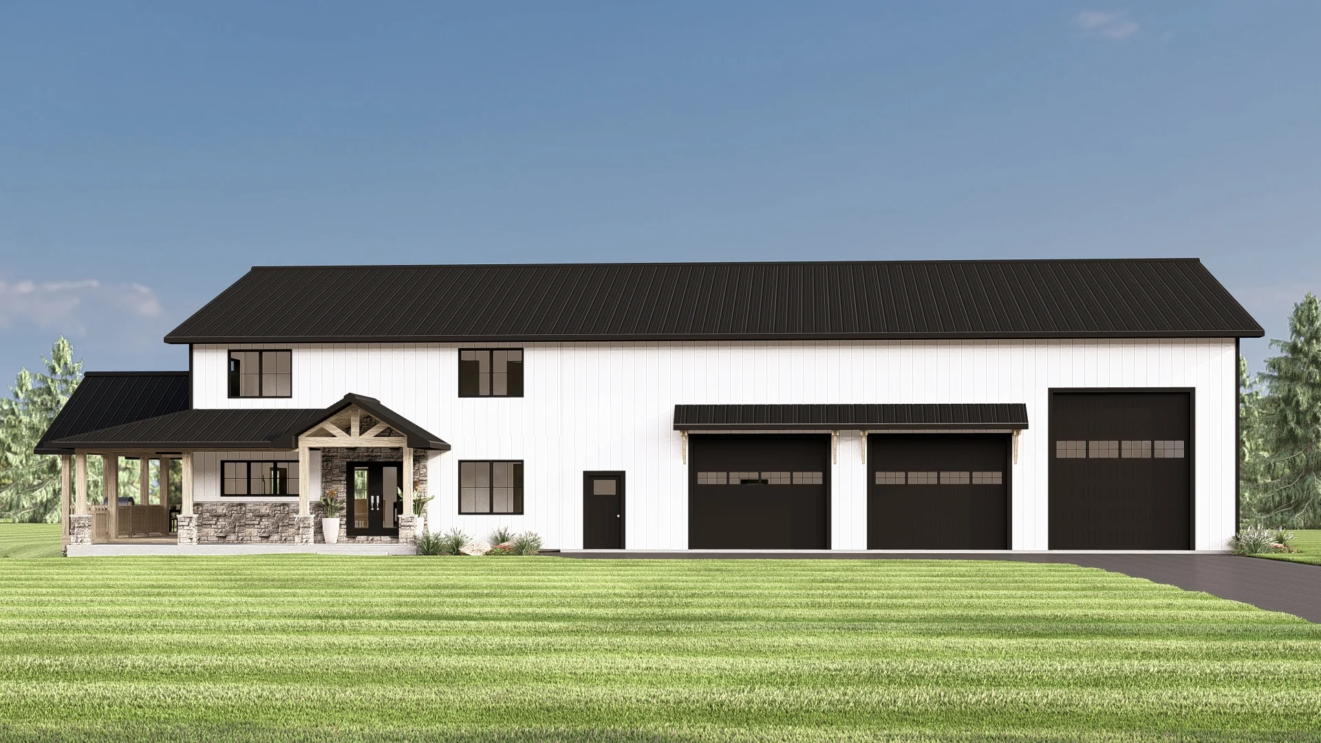 BG-20097 Collin Barndominium House Plan - Image 6