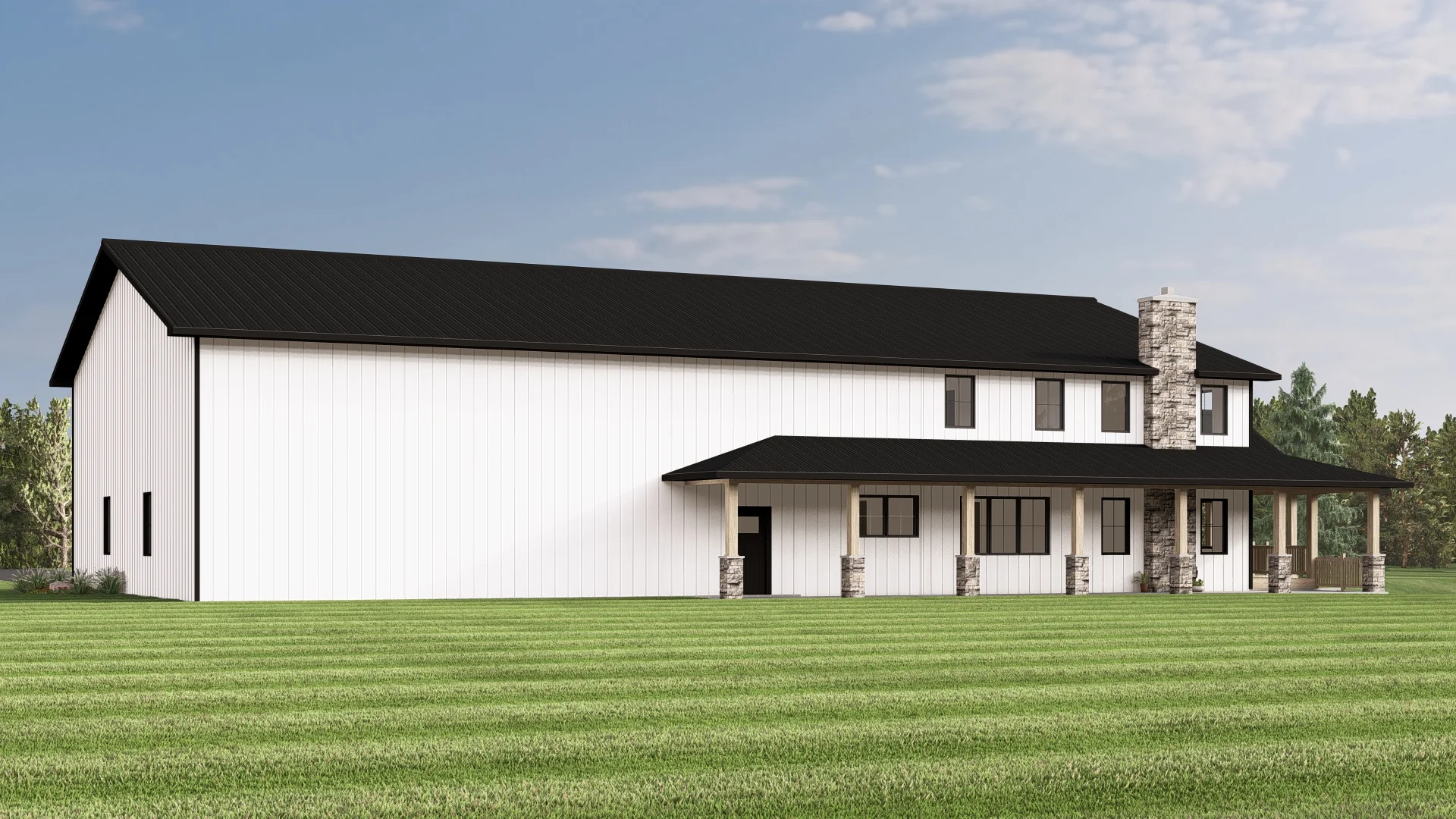 BG-20097 Collin Barndominium House Plan - Image 8