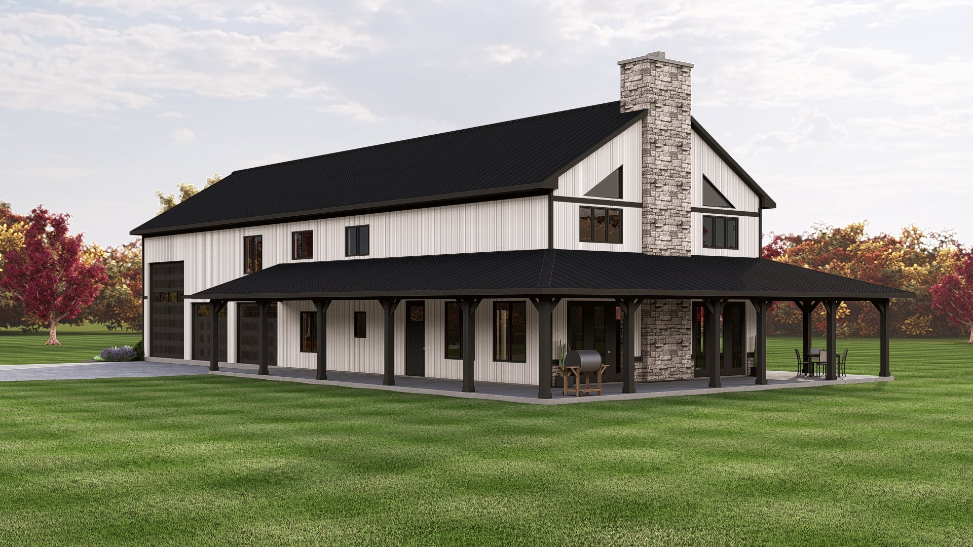 BG-20098 Buckley Barndominium House Plan - Image 6