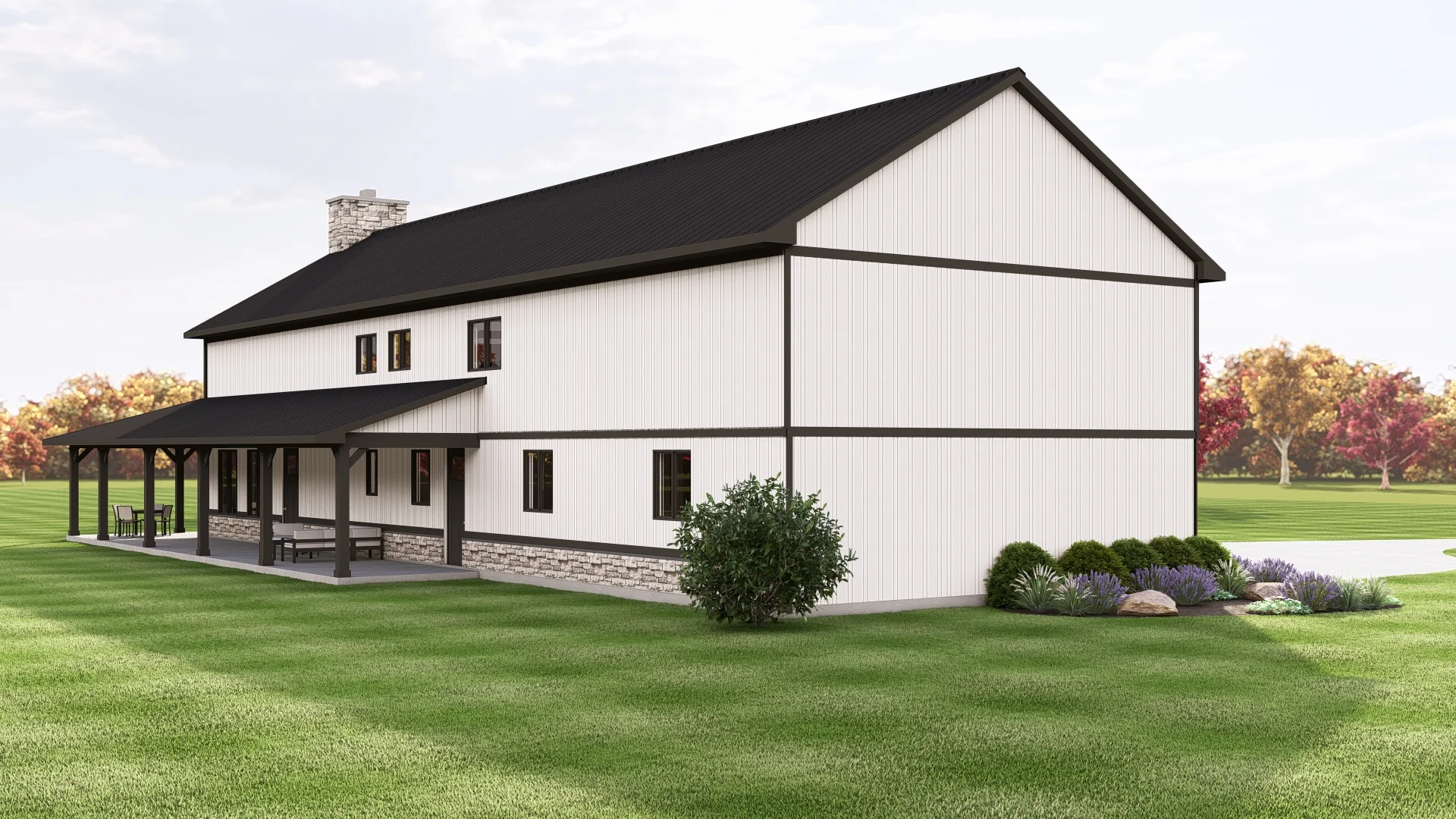 BG-20098 Buckley Barndominium House Plan - Image 8
