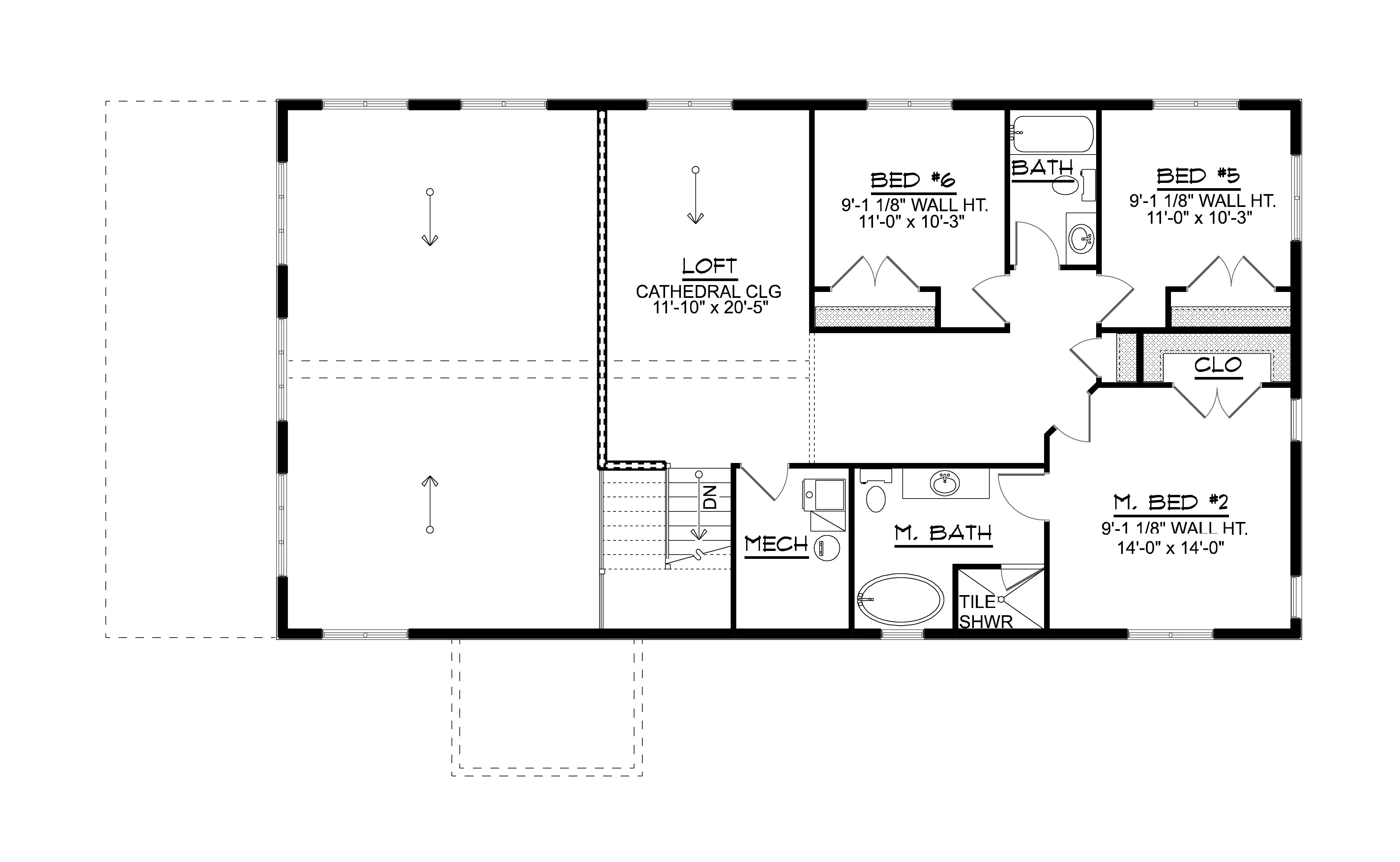 BG-20099 Garrison Barndominium House Plan - Image 14