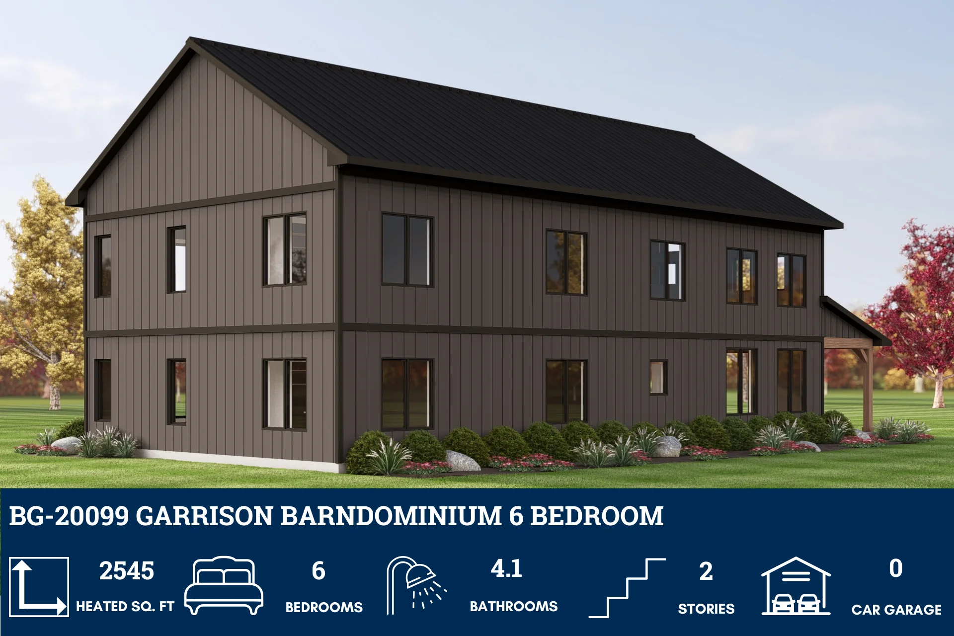 BG-20099 Garrison Barndominium House Plan - Image 3