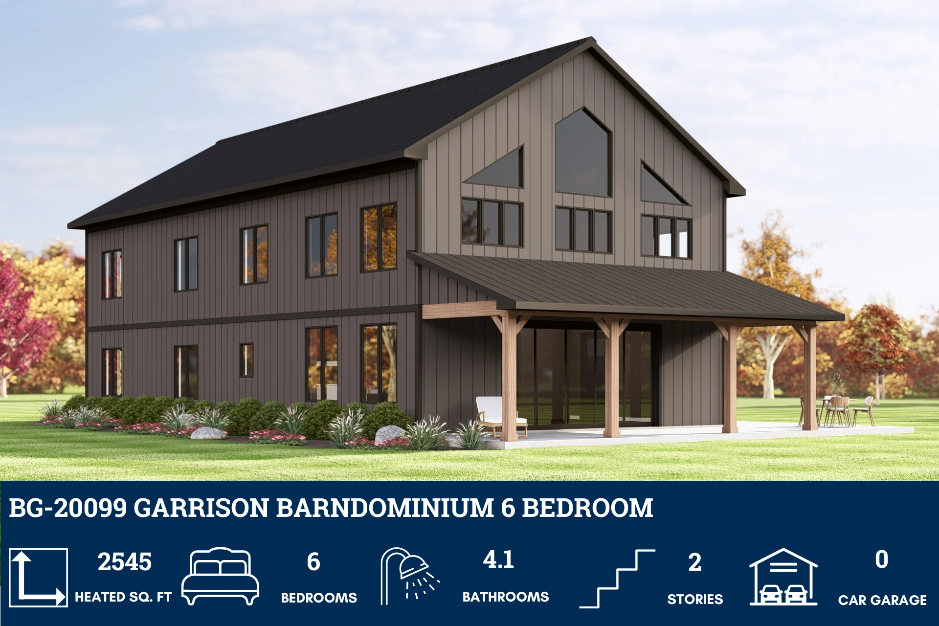 BG-20099 Garrison Barndominium House Plan - Image 4