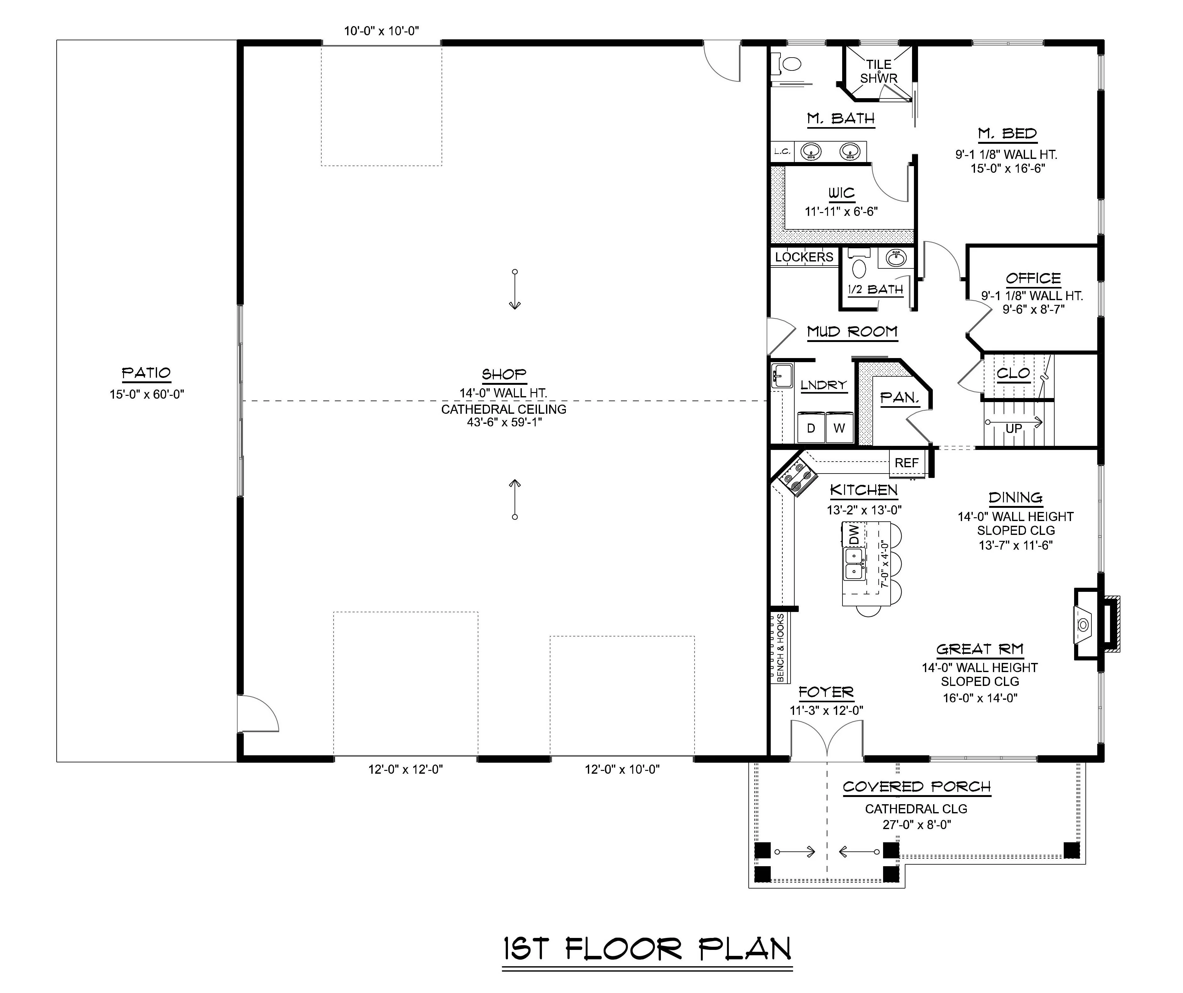 BG-20103 Matilda Barndominium House Plan - Image 10