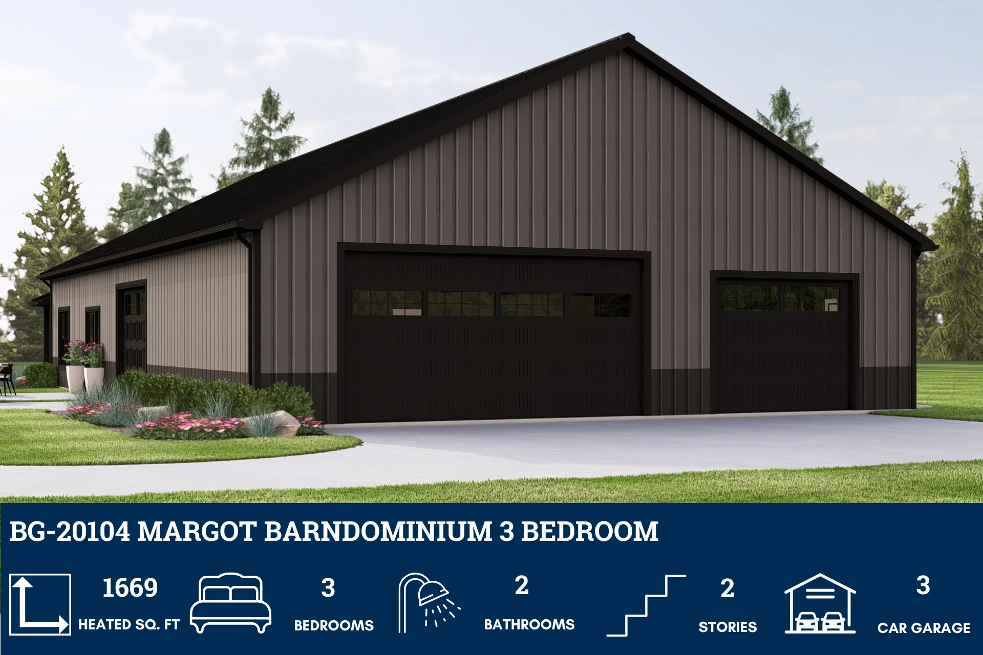 BG-20104 Margot Barndominium House Plan - Image 5