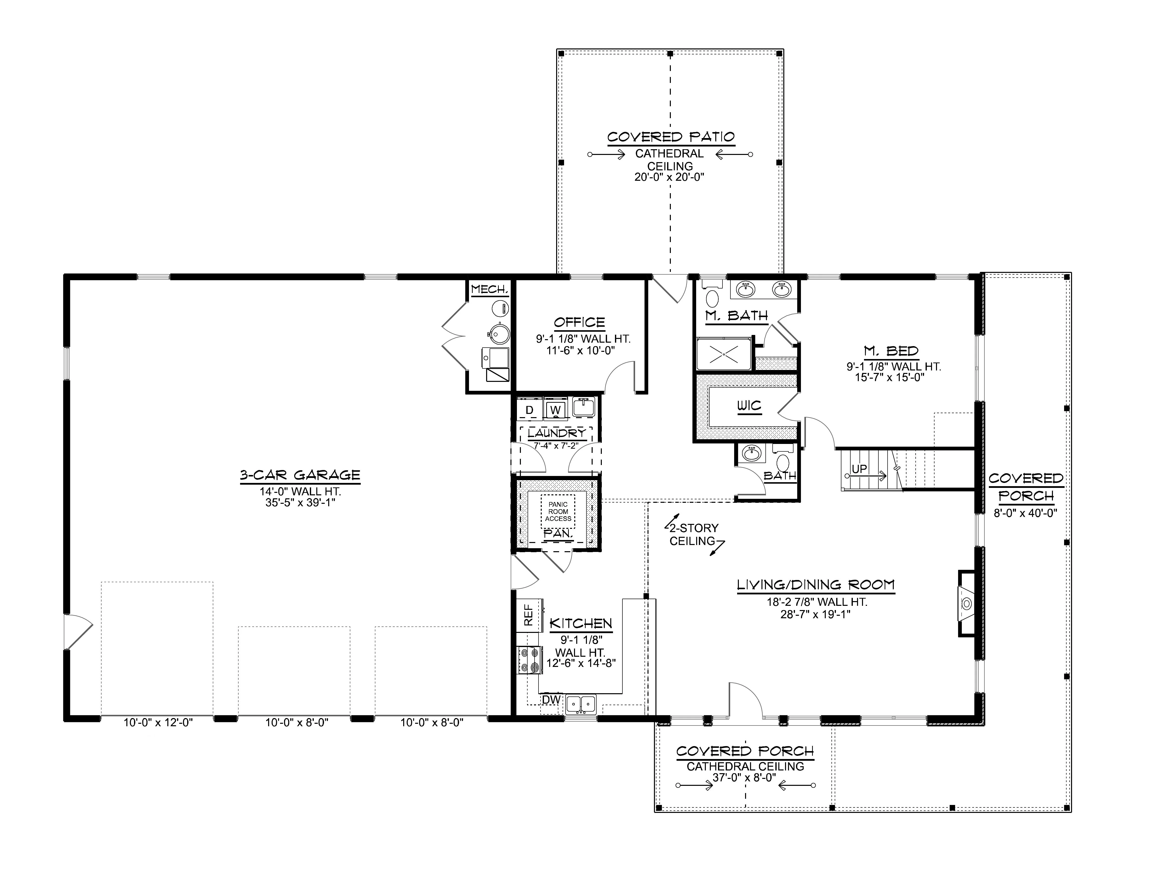 BG-20107 Colt Barndominium House Plan - Image 16