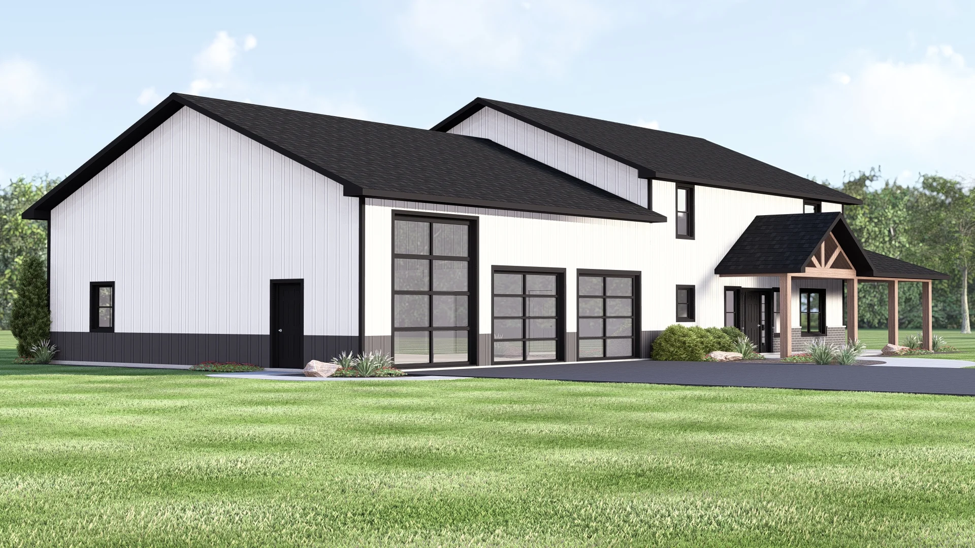 BG-20107 Colt Barndominium House Plan - Image 7