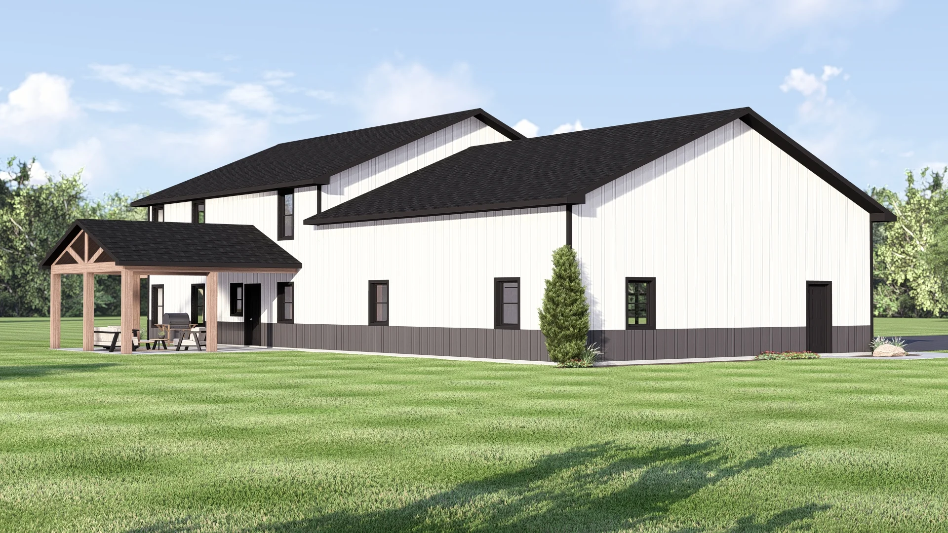 BG-20107 Colt Barndominium House Plan - Image 8