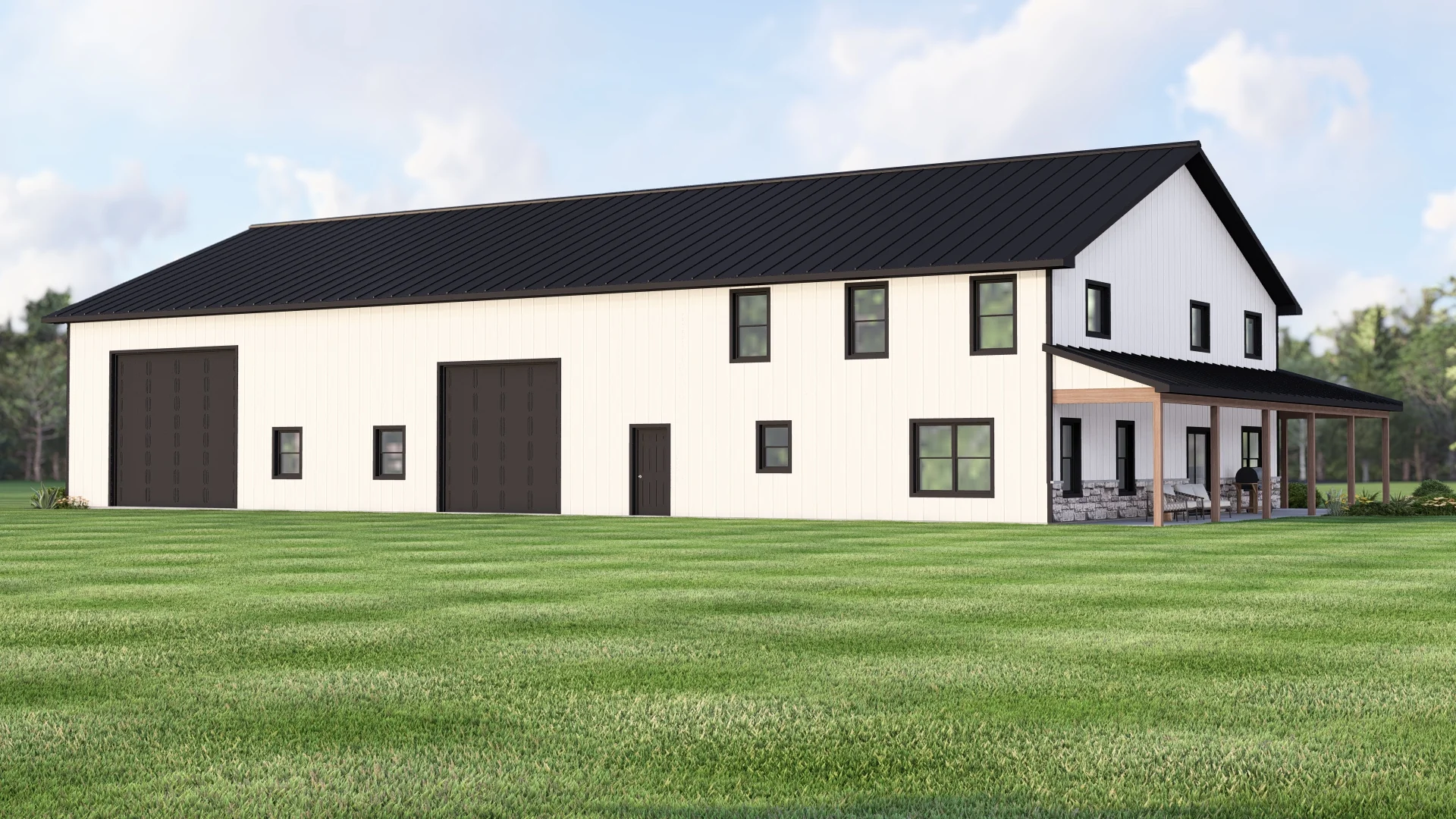 BG-20108 Vance Barndominium House Plan - Image 10