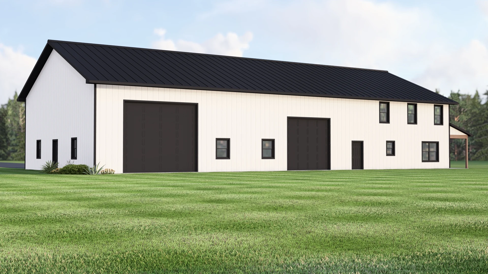 BG-20108 Vance Barndominium House Plan - Image 11