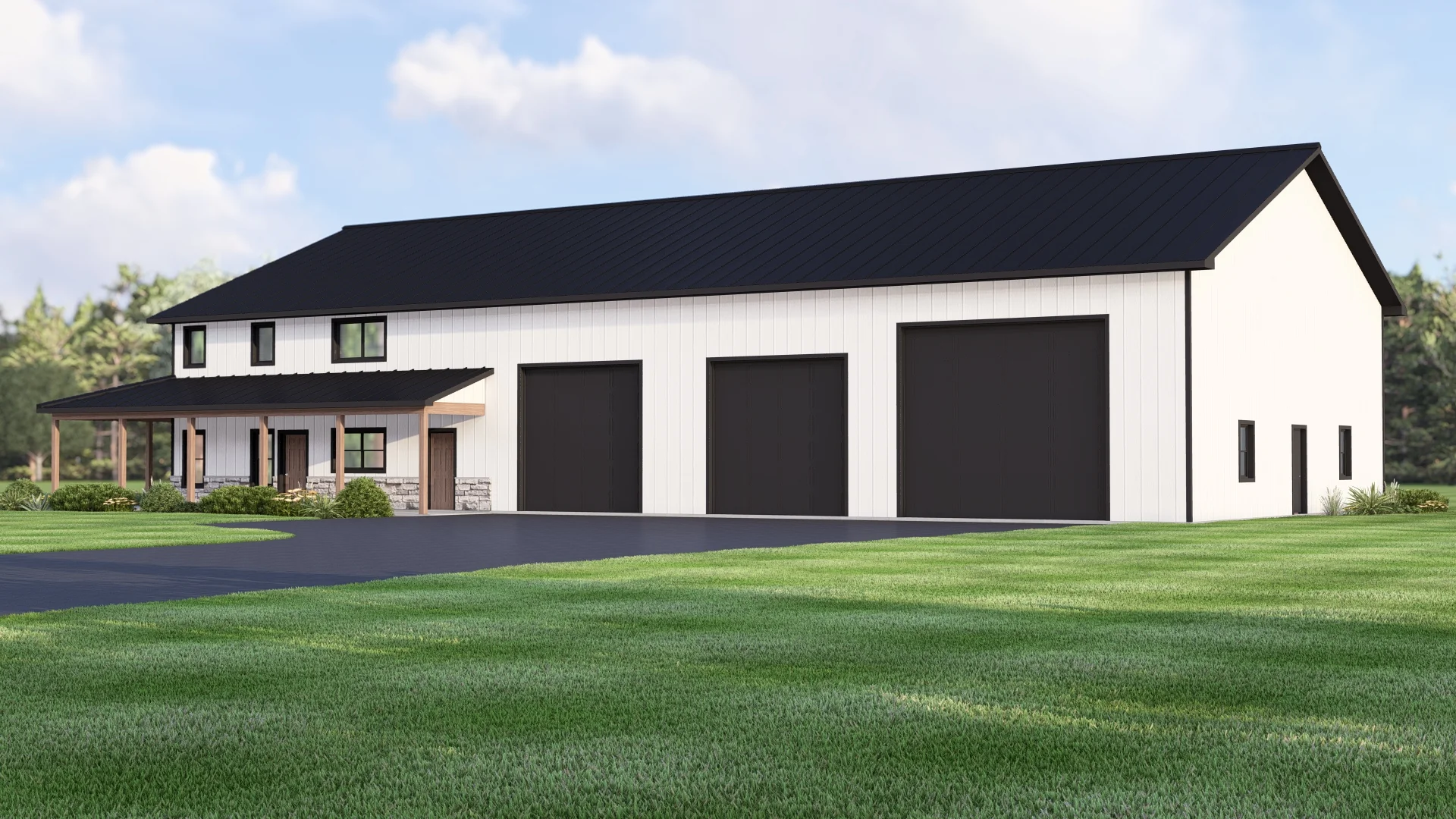 BG-20108 Vance Barndominium House Plan - Image 7