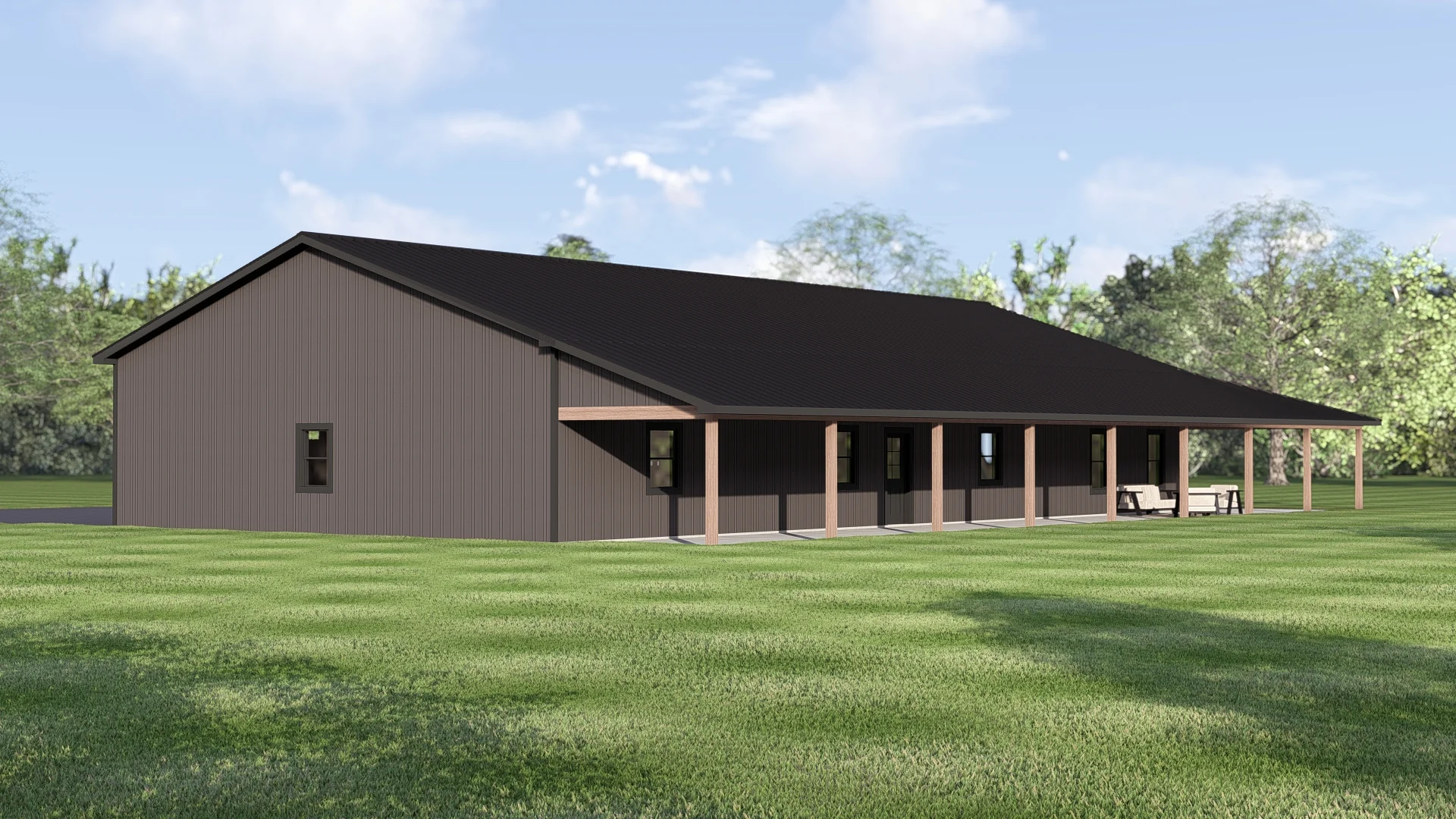 BG-20109 Dorothy Barndominium House Plan - Image 8