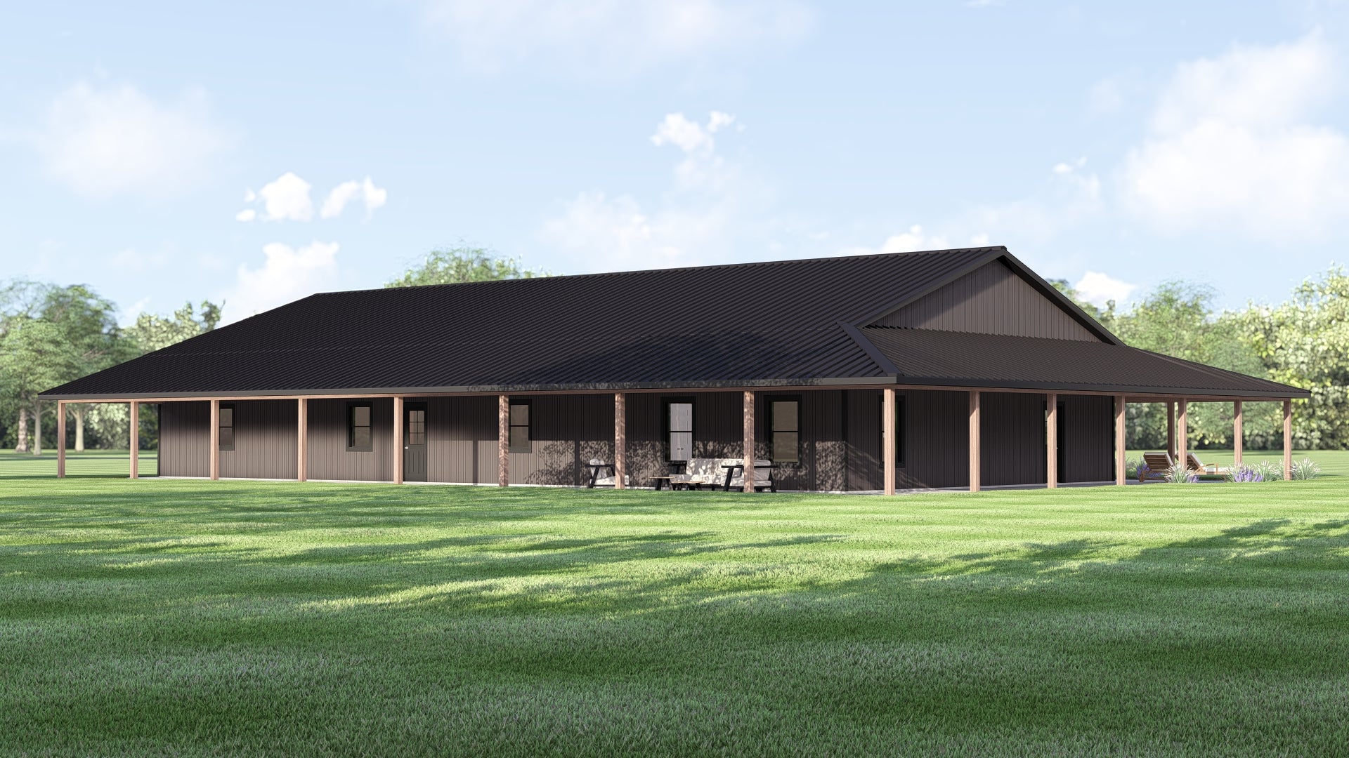 BG-20109 Dorothy Barndominium House Plan - Image 9