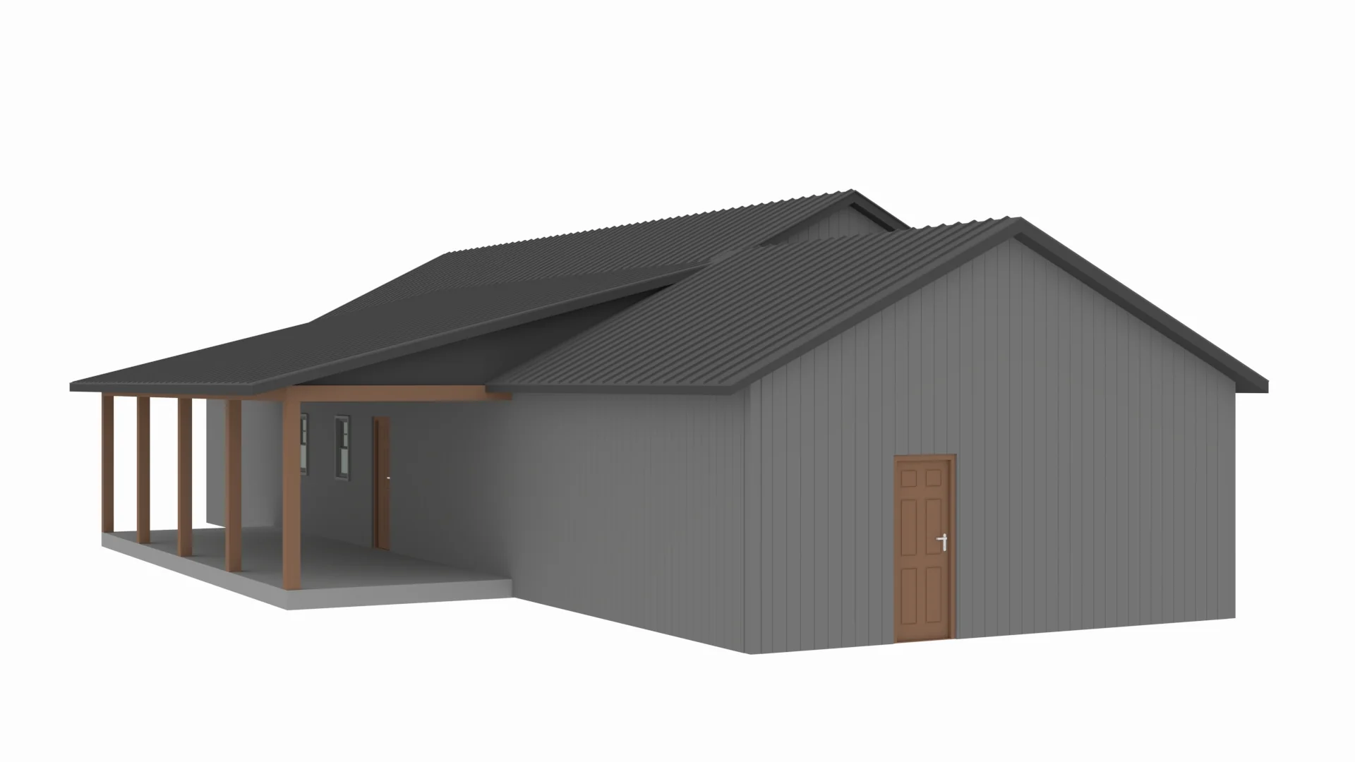 PL-61323 Angela Barndominium House Plan - Image 11
