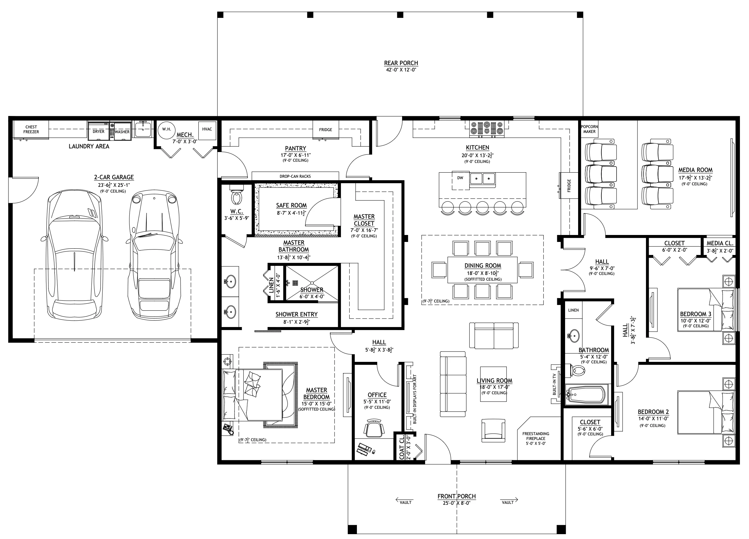 PL-61323 Angela Barndominium House Plan - Image 13