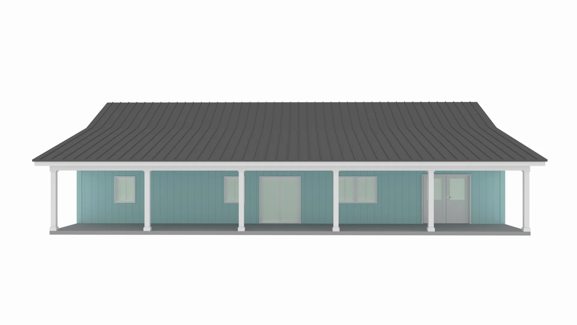 PL-61703 Medfield Barndominium House Plan - Image 9
