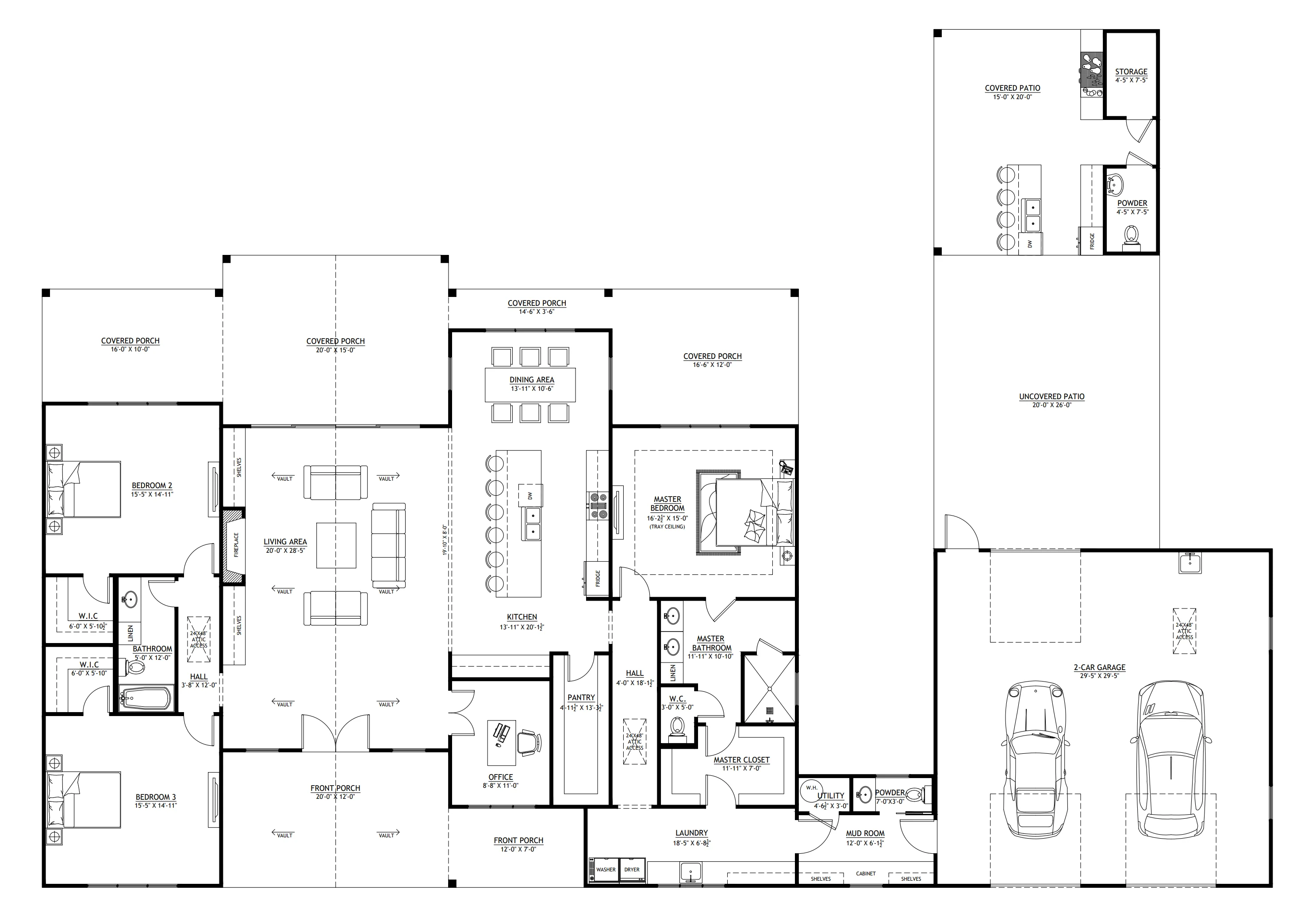 BP-2001-M Matthew Barndominium House Plan - Image 7
