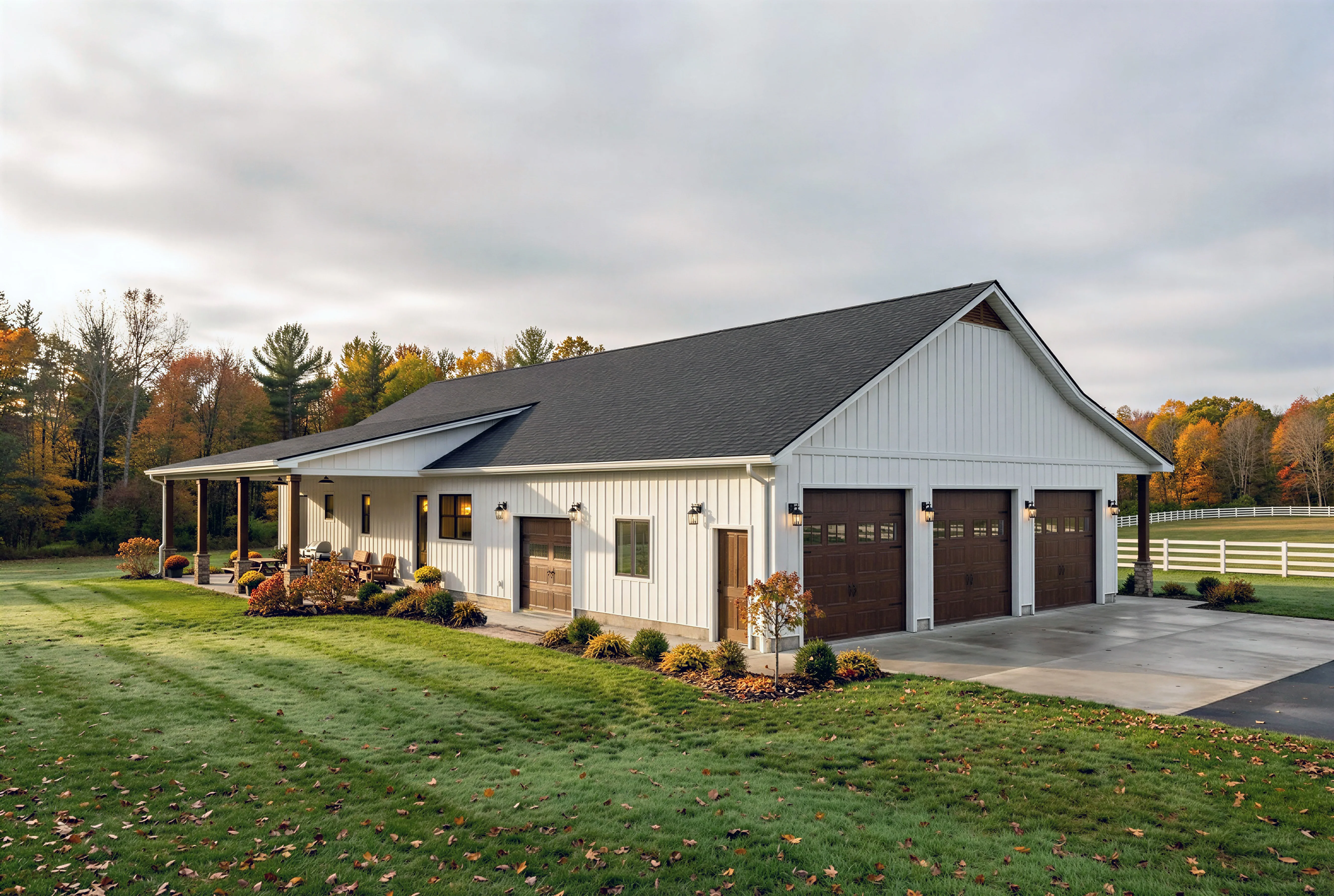 DR-105 Clyde Barndominium House Plan - Image 4