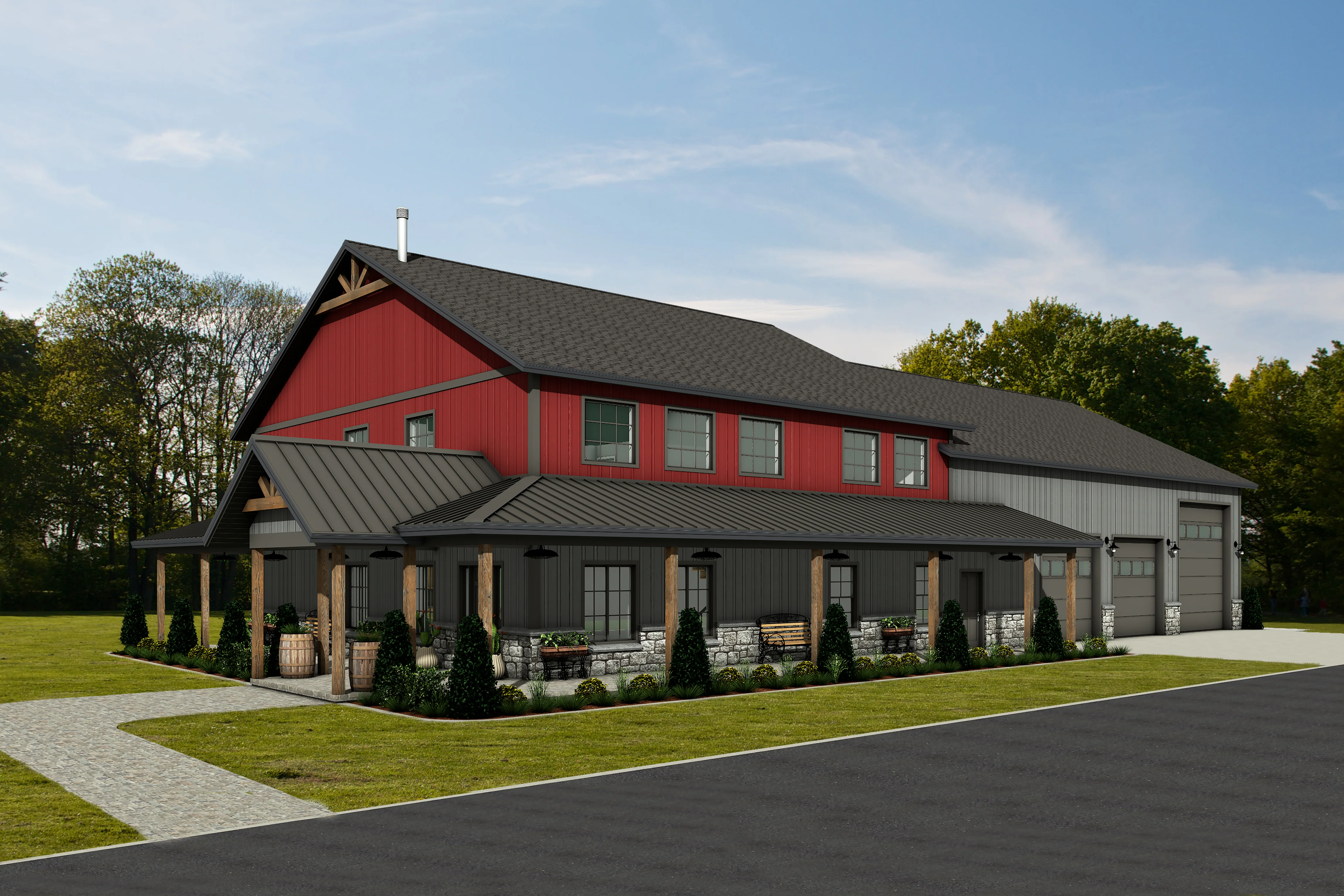 DR-109 Kate Barndominium House Plan - Image 5