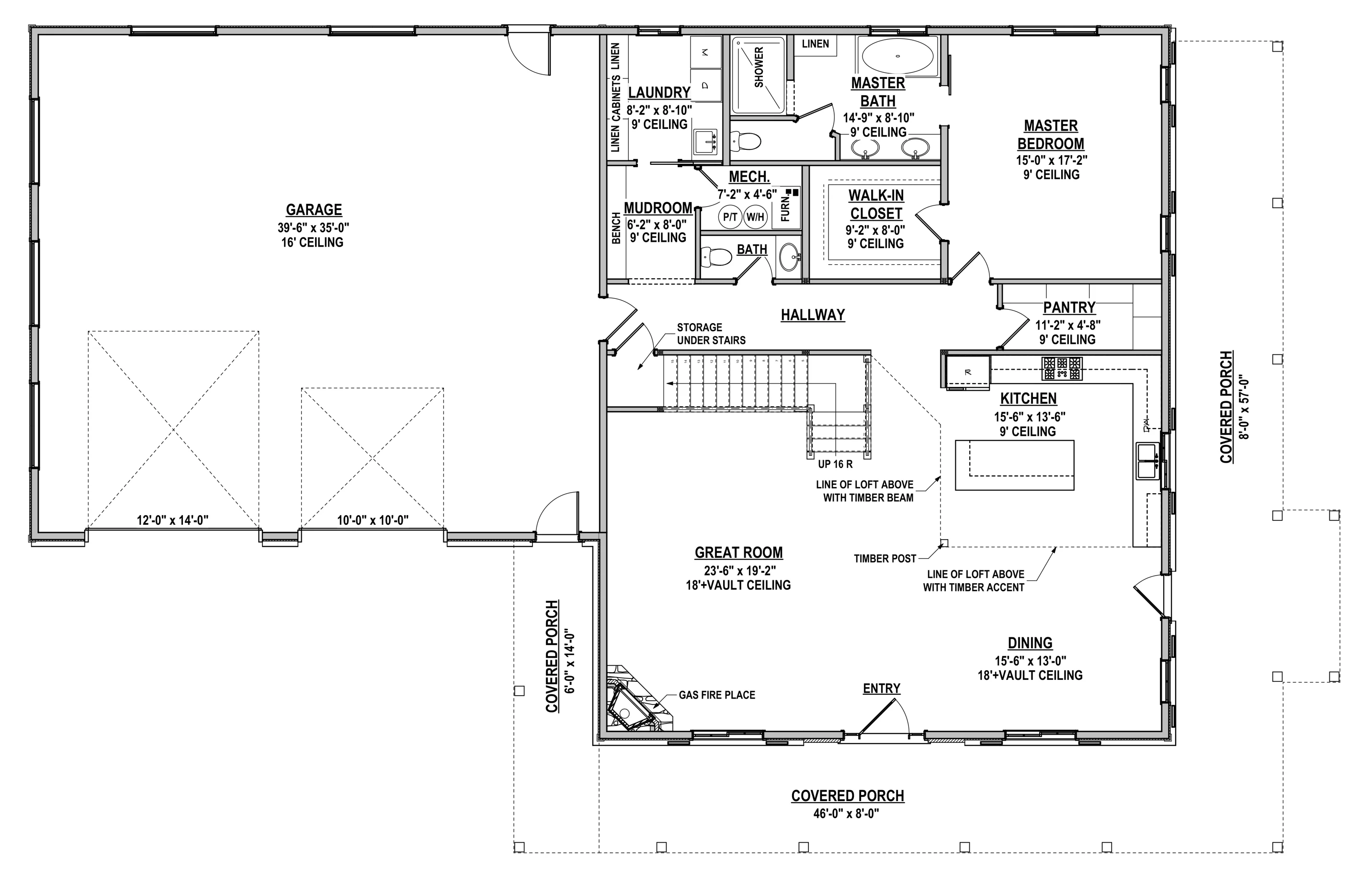 DR-111 Bryan Barndominium House Plan - Image 12