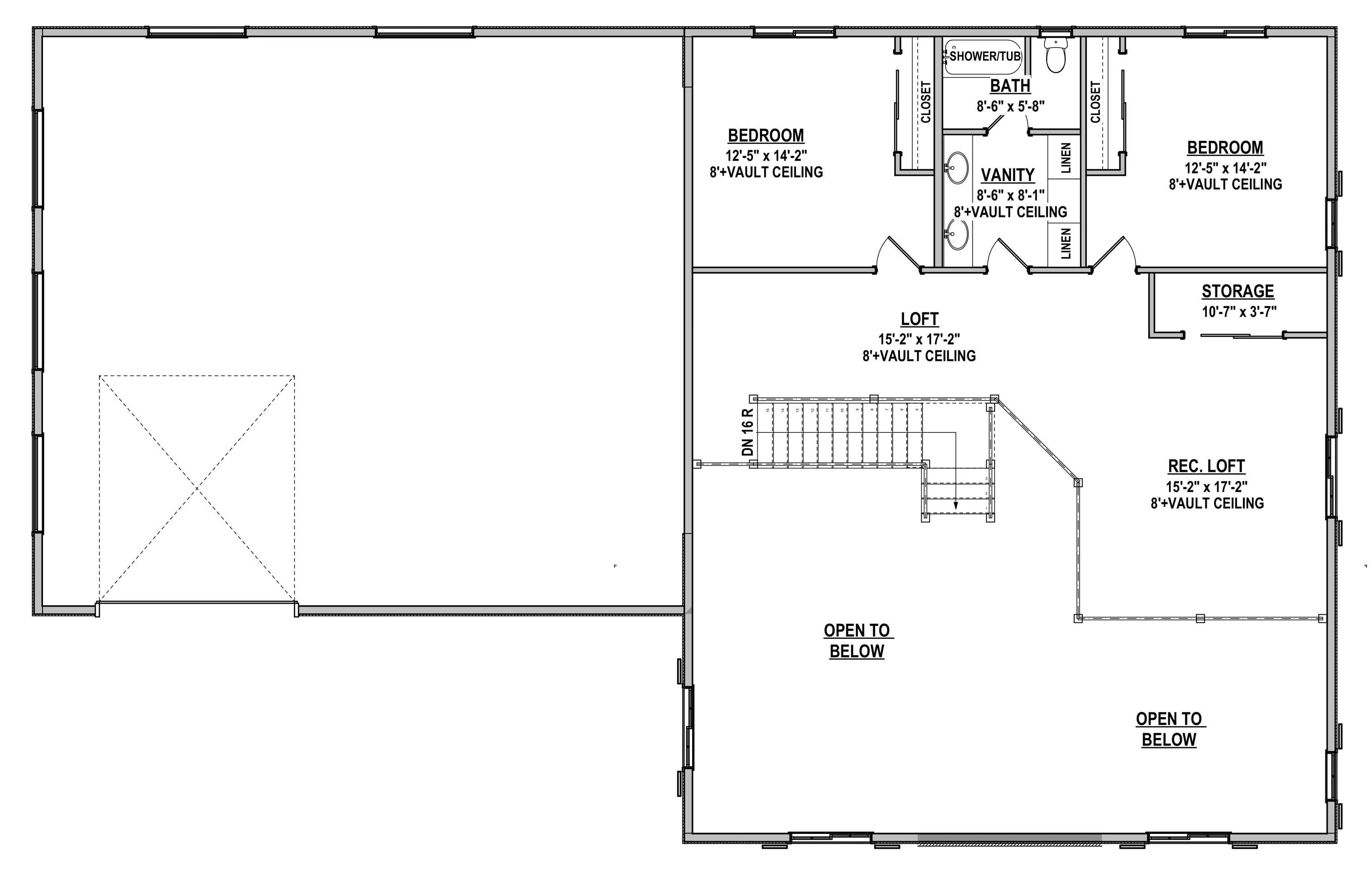 DR-111 Bryan Barndominium House Plan - Image 13