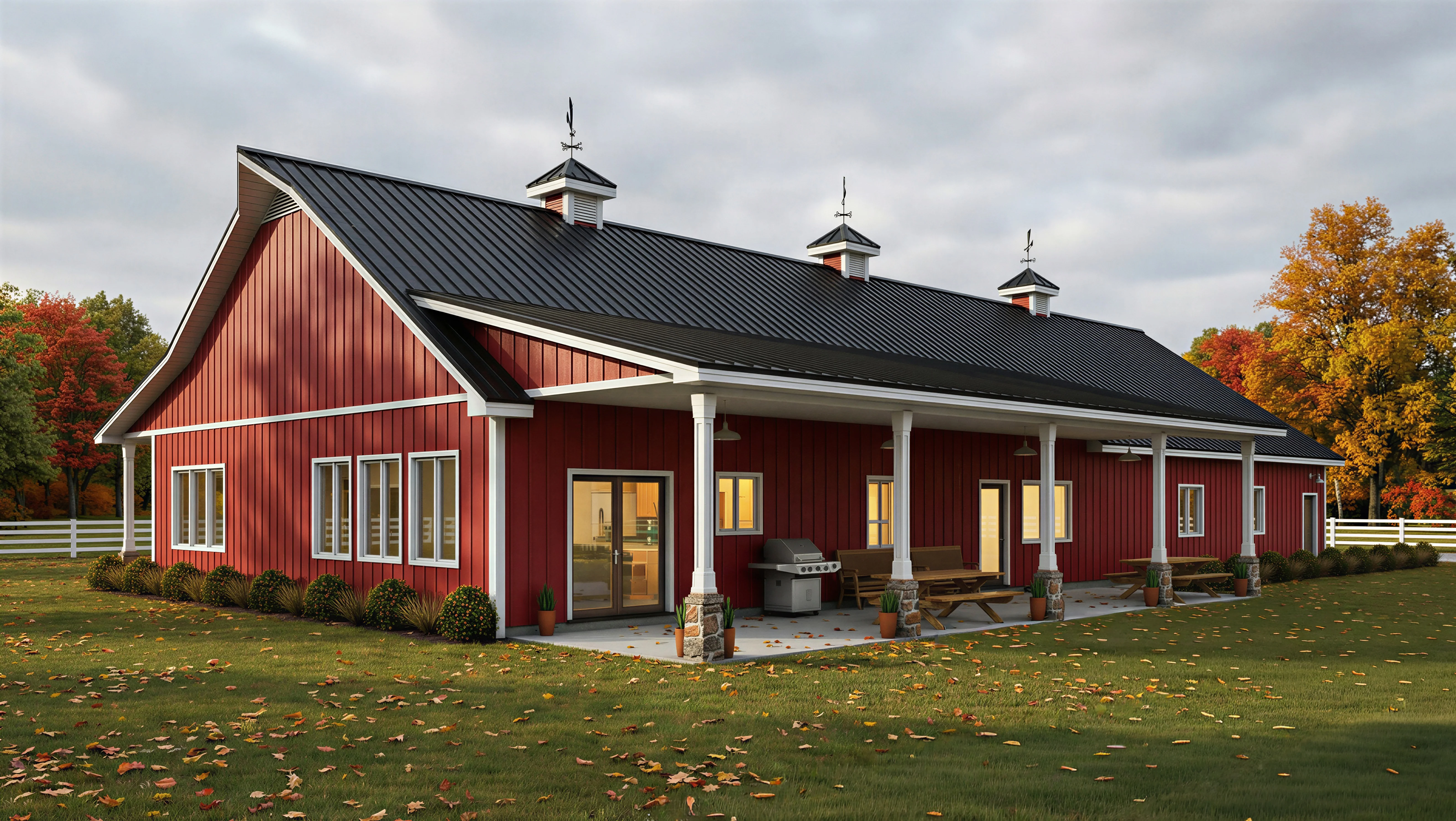 DR-112 Elena Barndominium House Plan - Image 3