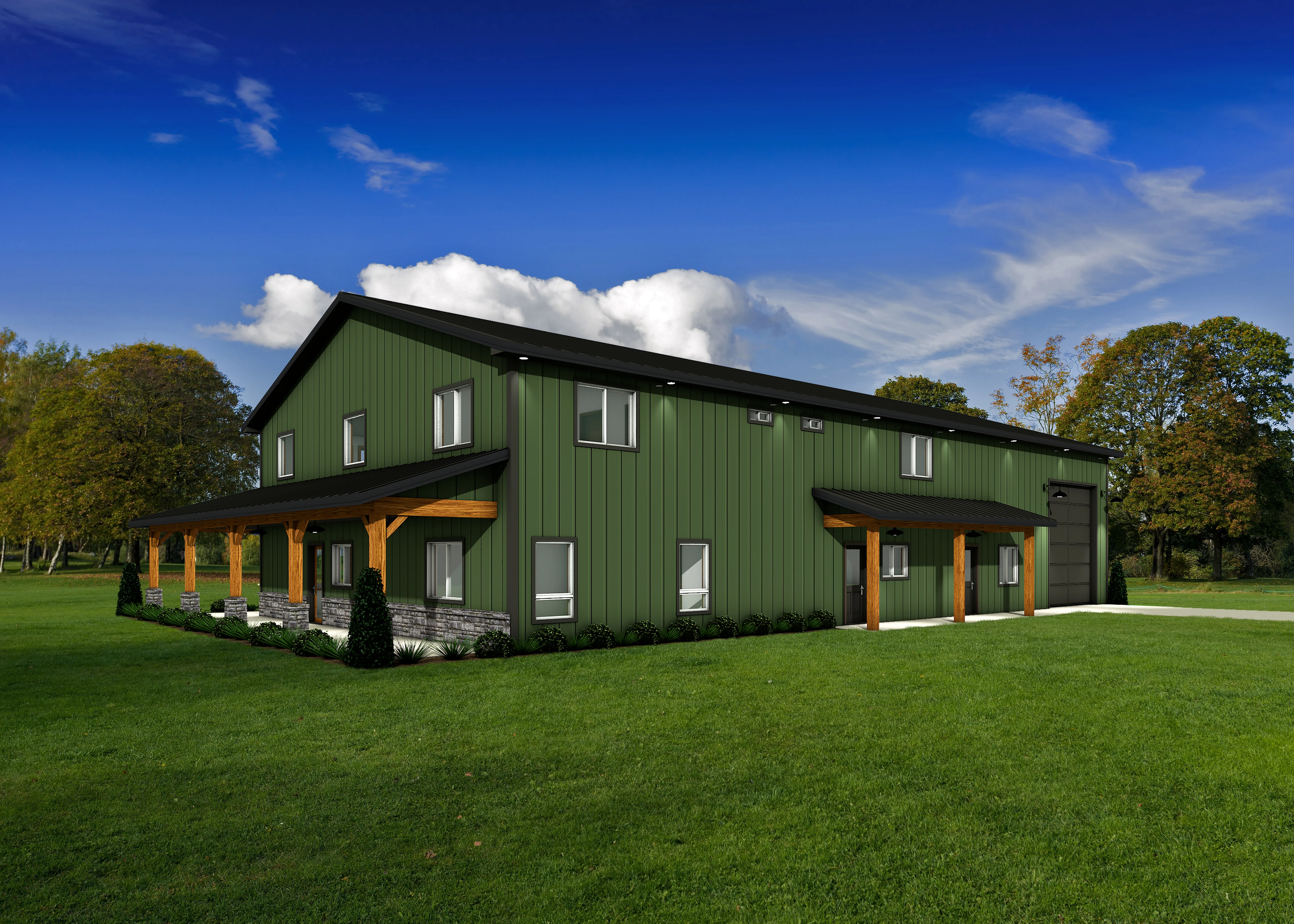 DR-115 Murphy Barndominium House Plan - Image 9