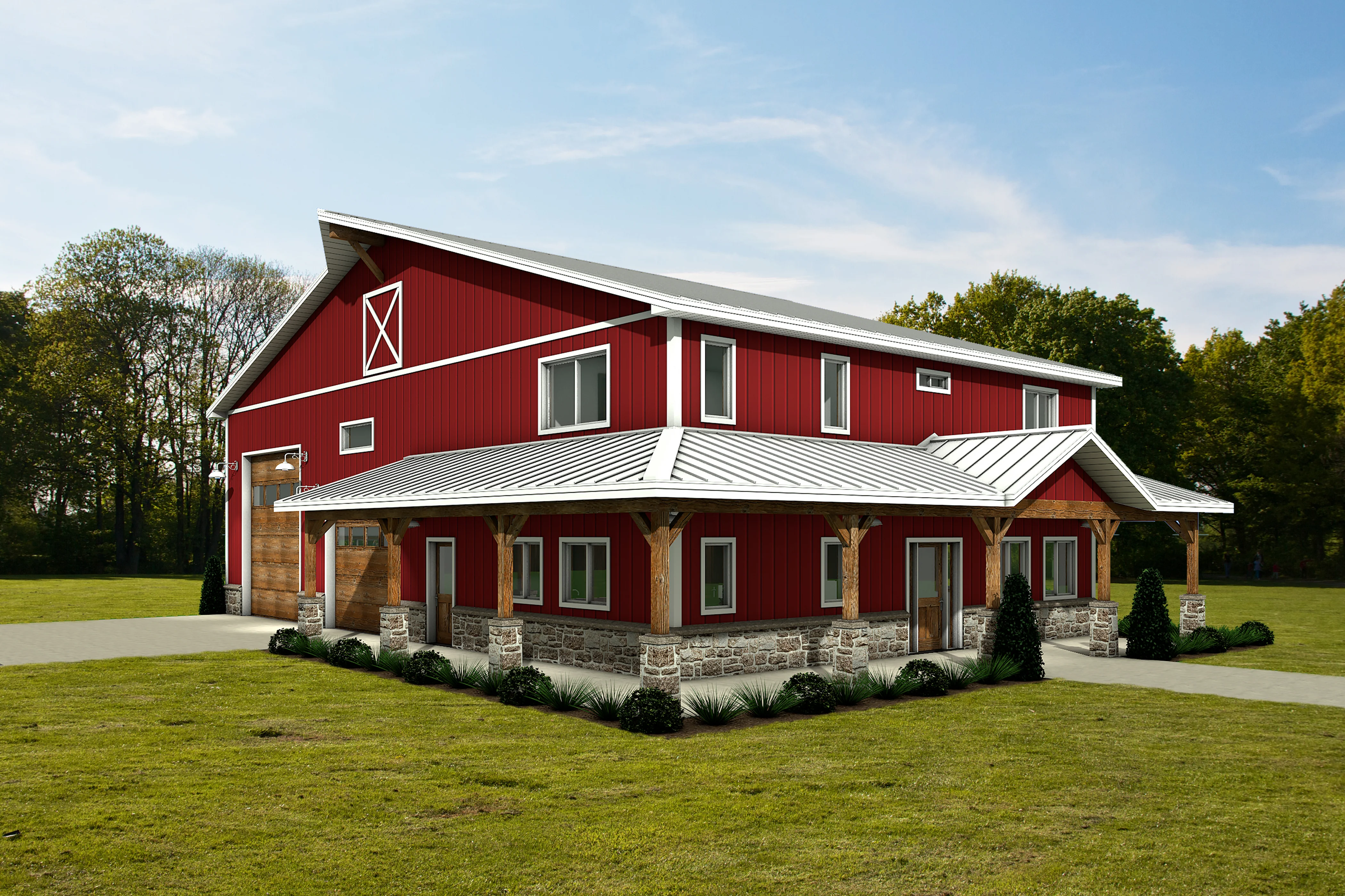 DR-116 Sally Barndominium House Plan - Image 6