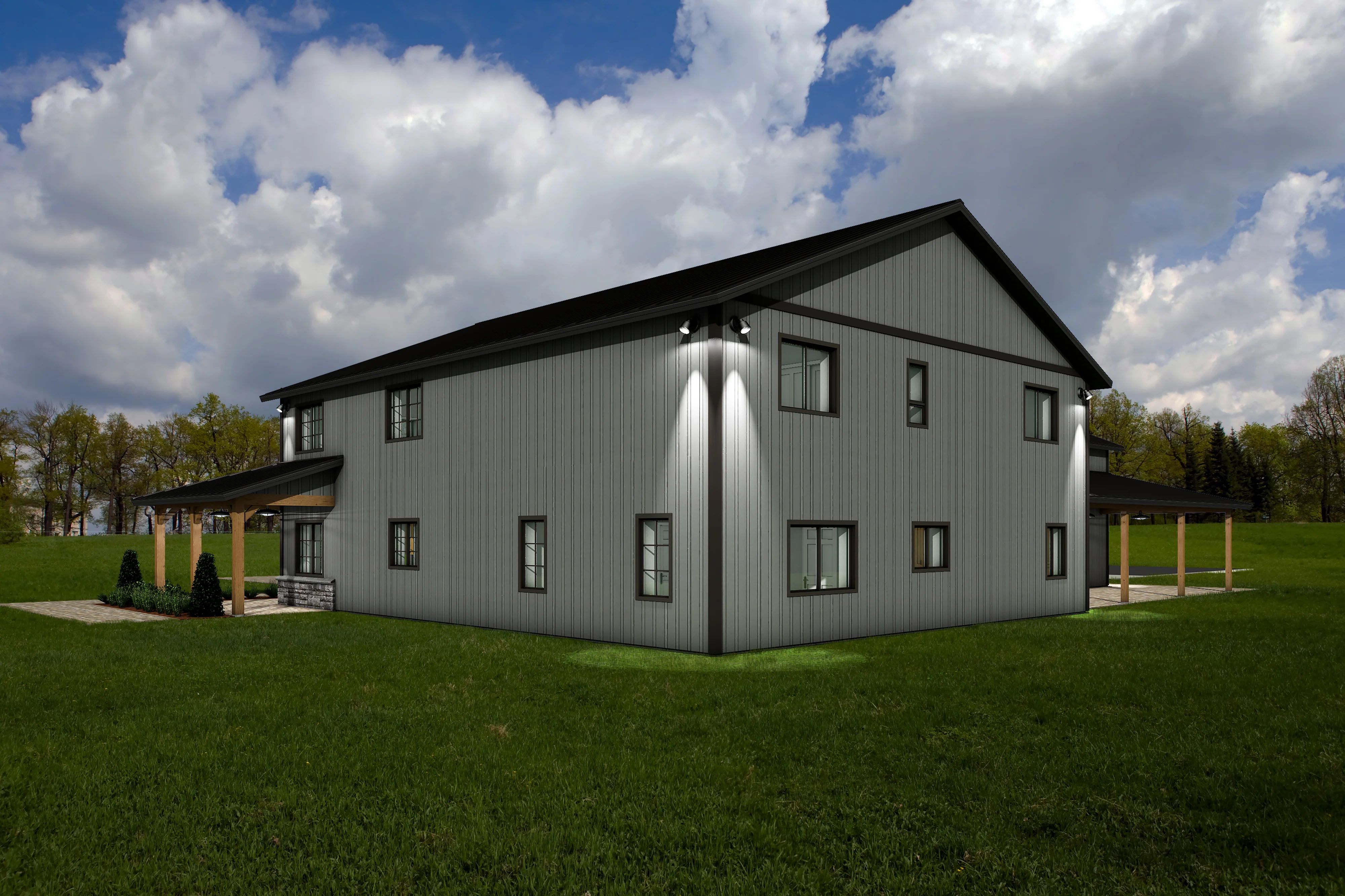 DR-117 Darius Barndominium House Plan - Image 11
