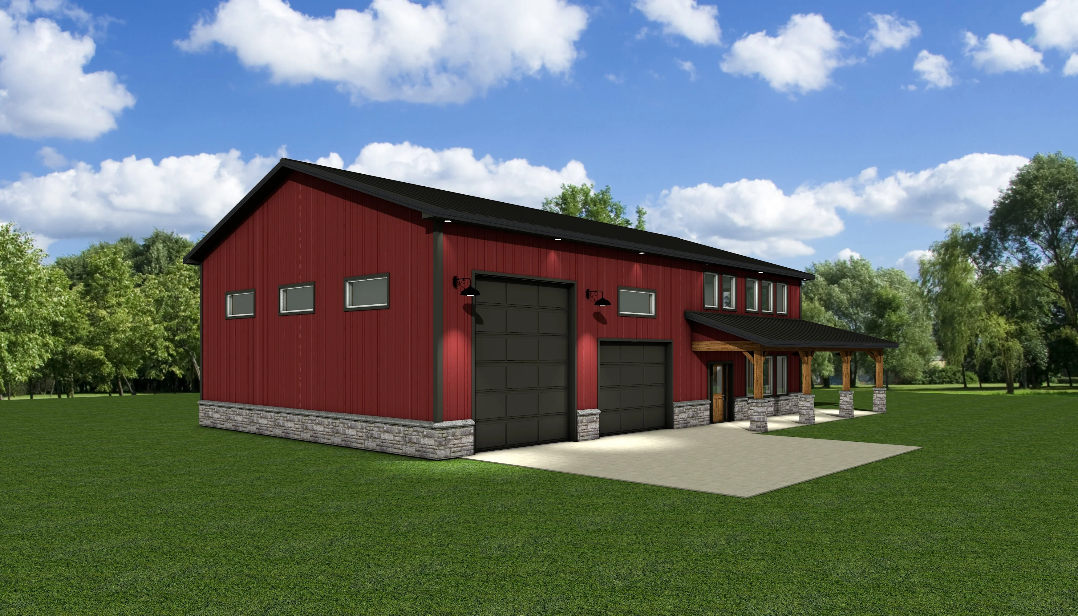 DR-118 Ivy Barndominium House Plan - Image 11