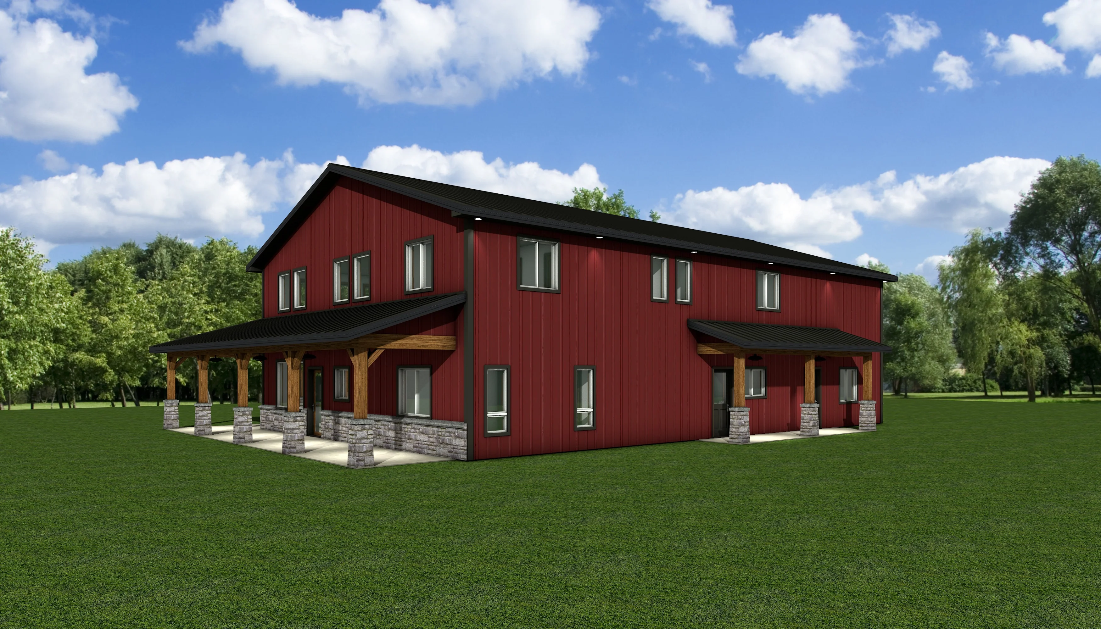 DR-118 Ivy Barndominium House Plan - Image 12