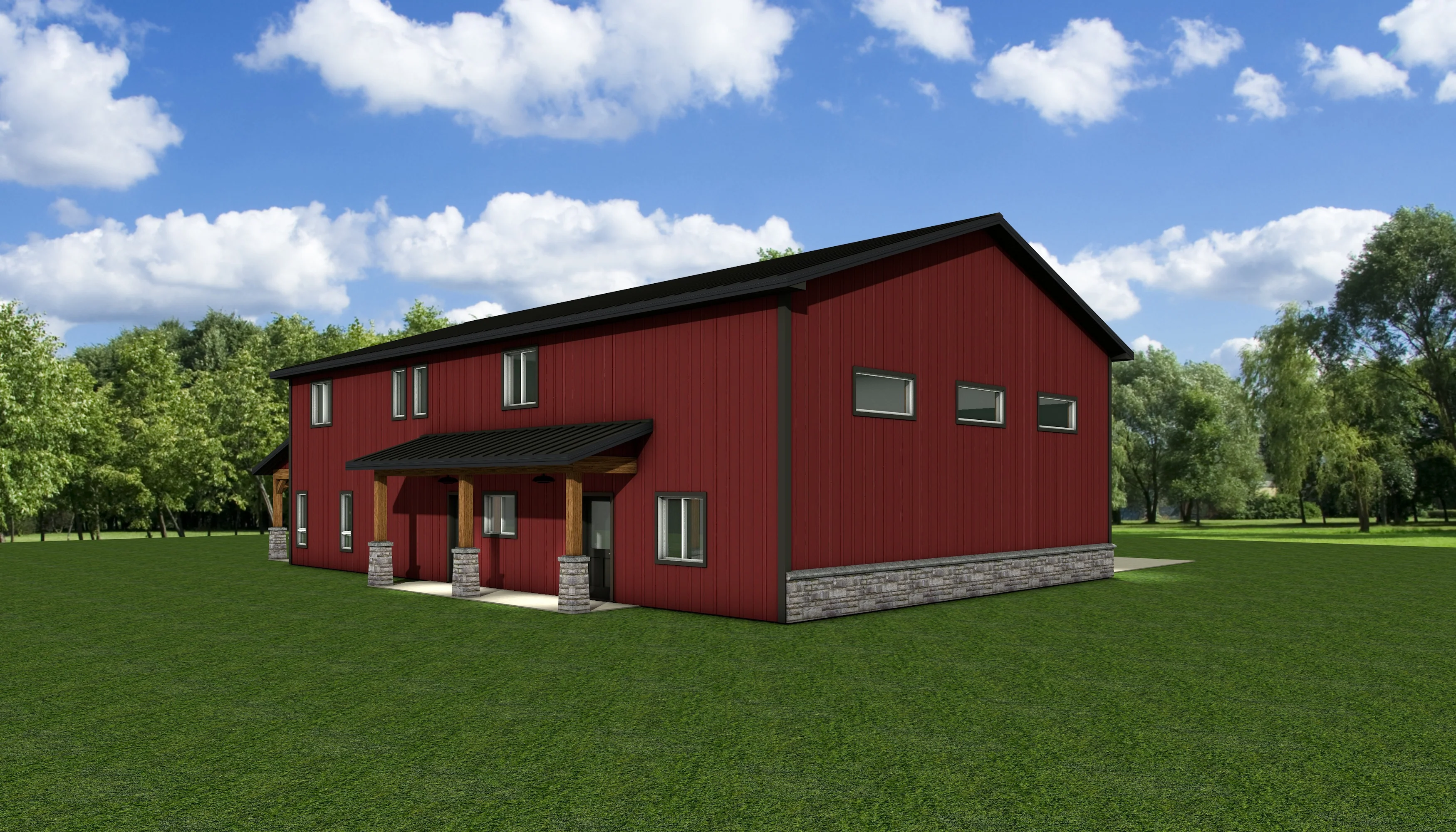 DR-118 Ivy Barndominium House Plan - Image 13