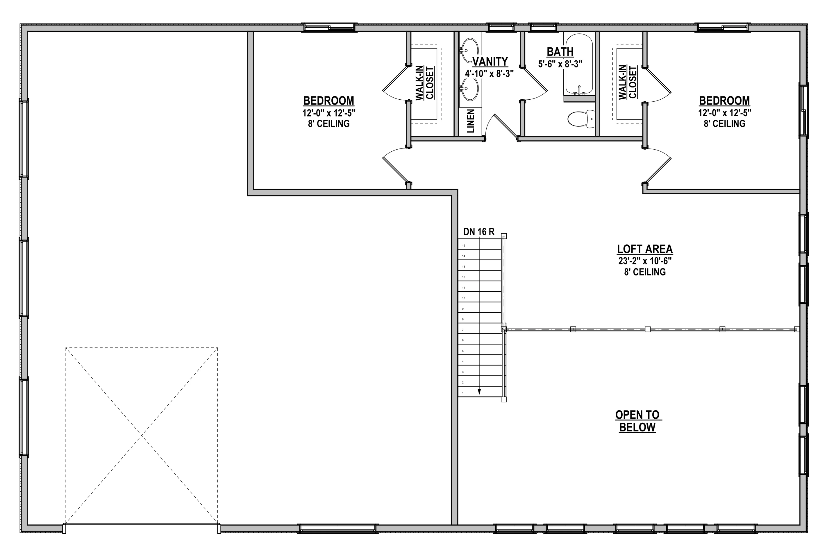 DR-118 Ivy Barndominium House Plan - Image 15
