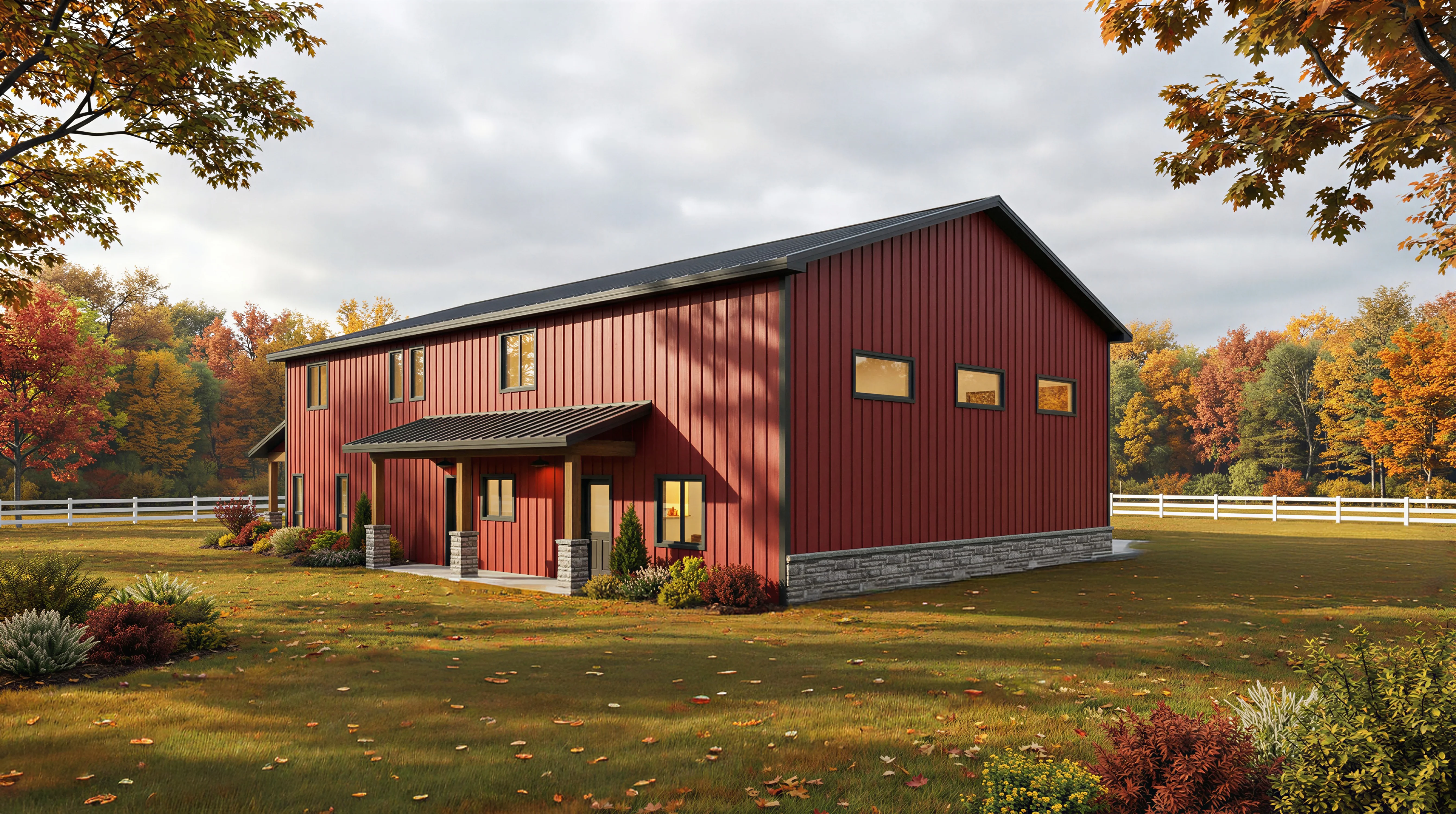 DR-118 Ivy Barndominium House Plan - Image 3
