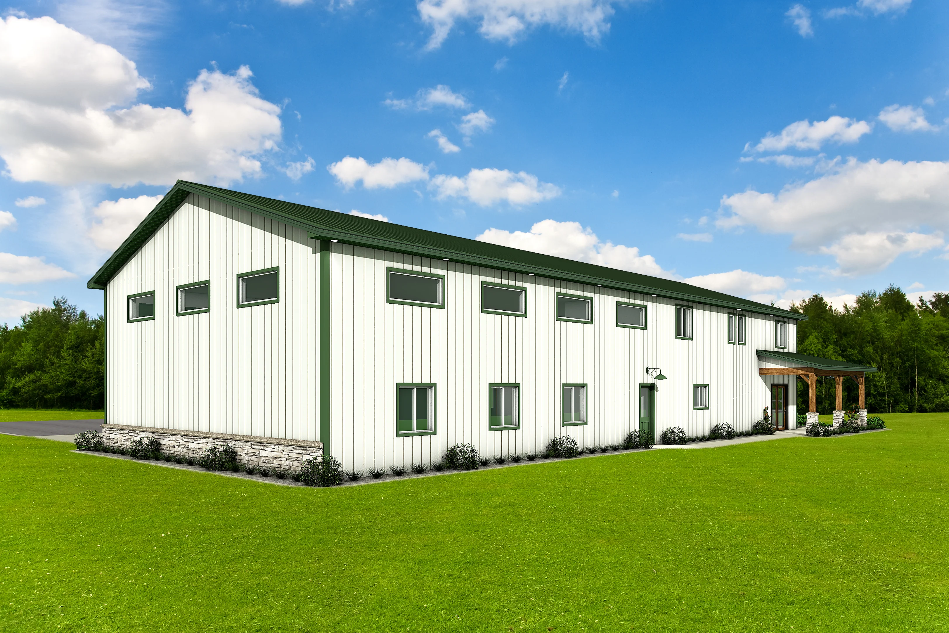 DR-119 Elvis Barndominium House Plan - Image 11