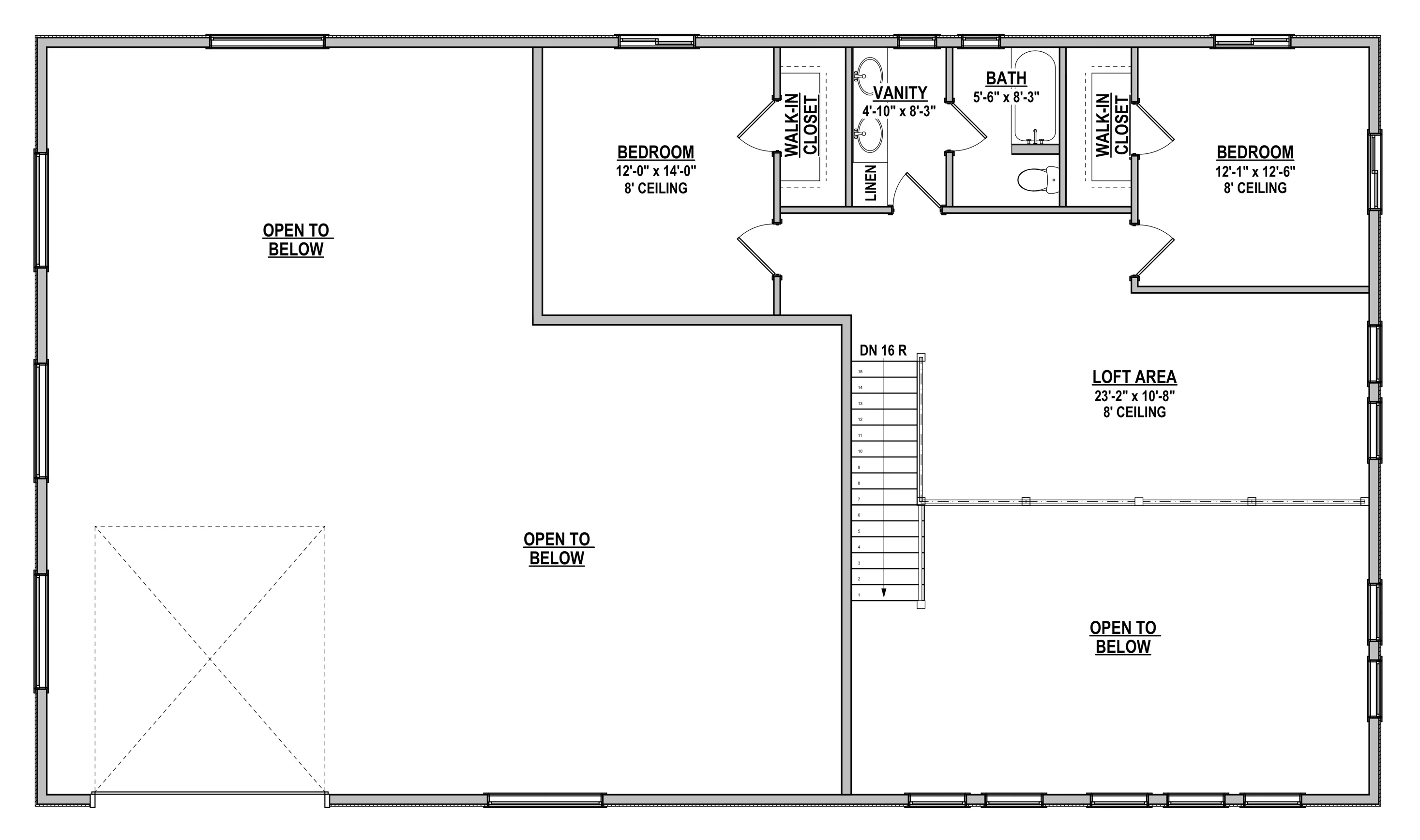 DR-122 Rachel Barndominium House Plan - Image 14