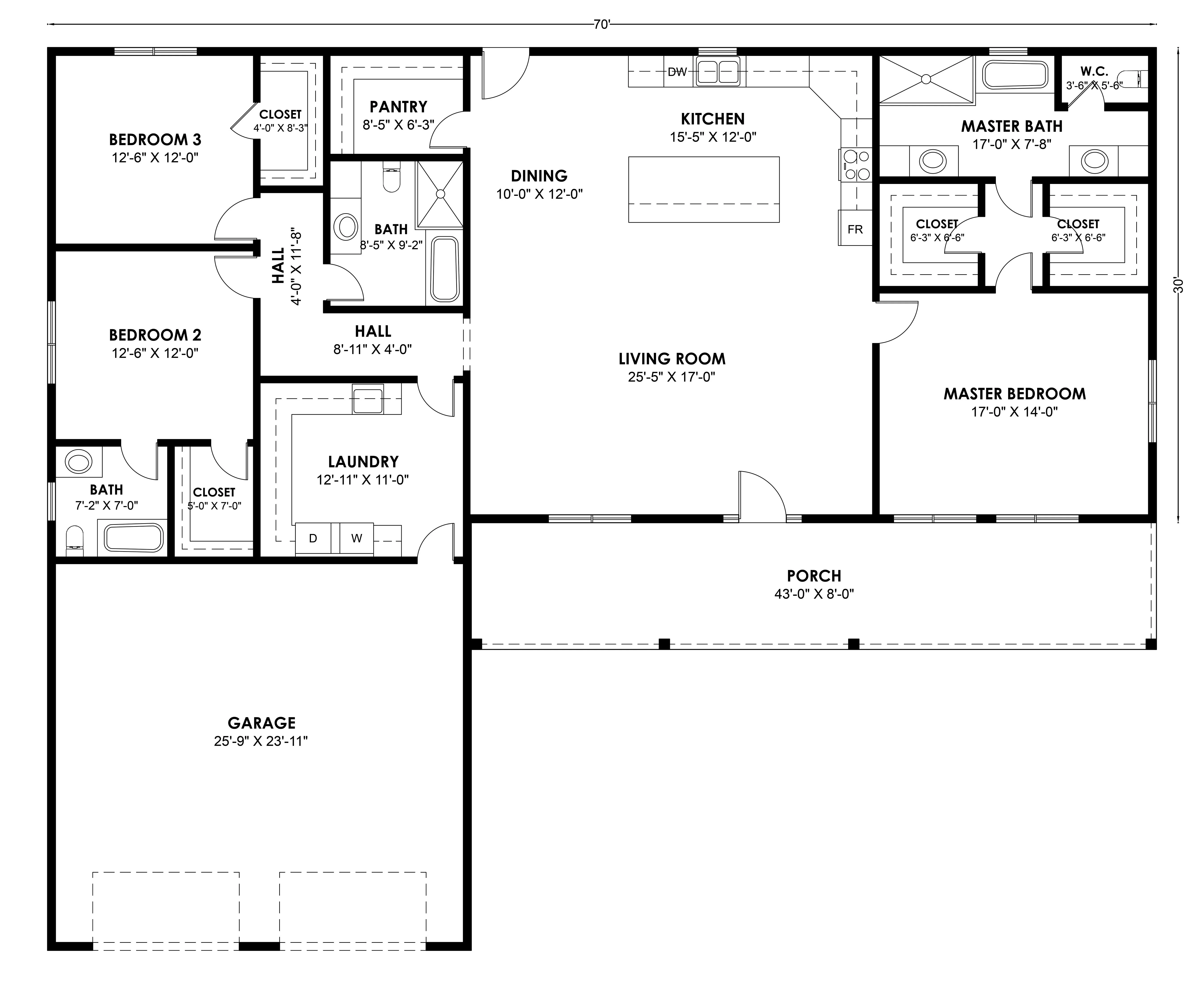 FH-00103 Janet Farmhouse Plan - Image 3