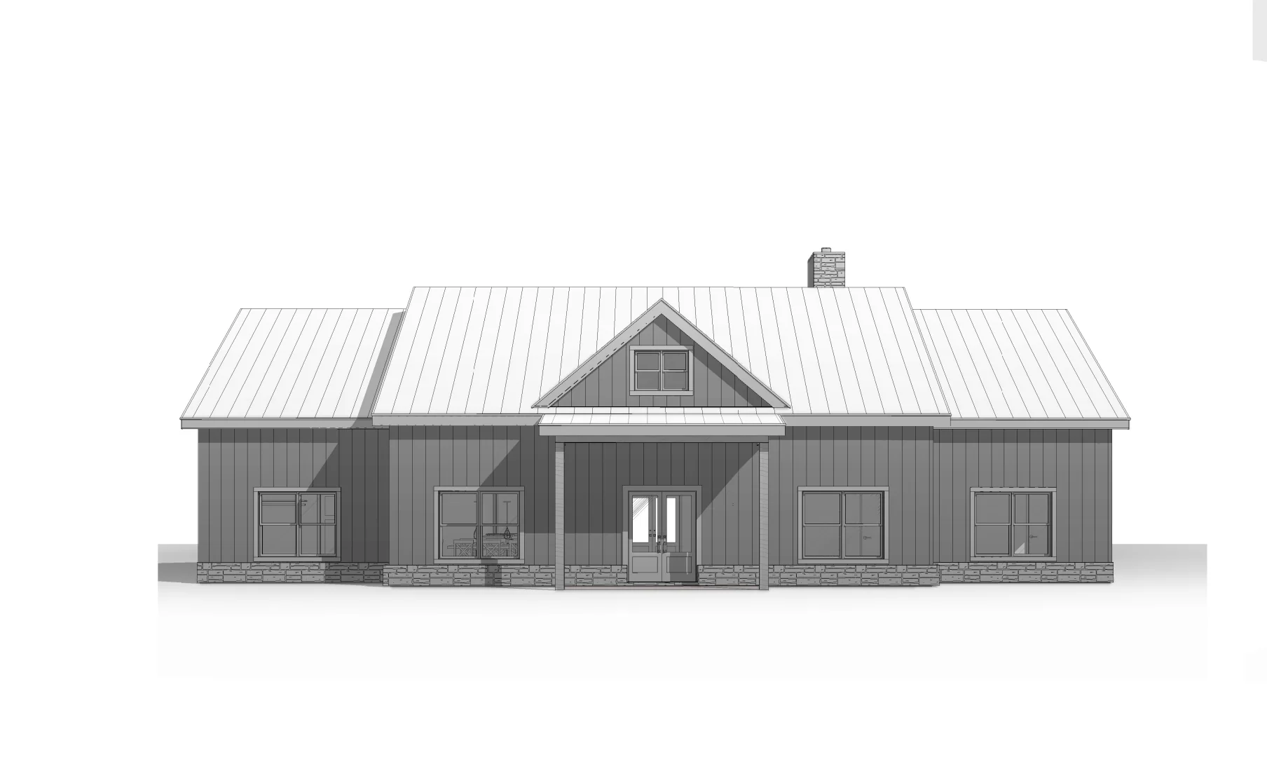 FH-00104 William Farmhouse Plan - Image 7
