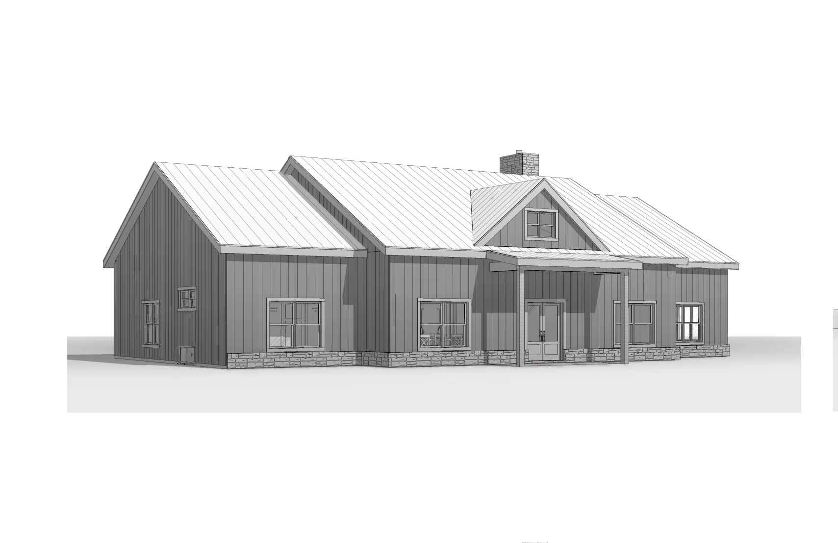 FH-00104 William Farmhouse Plan - Image 8