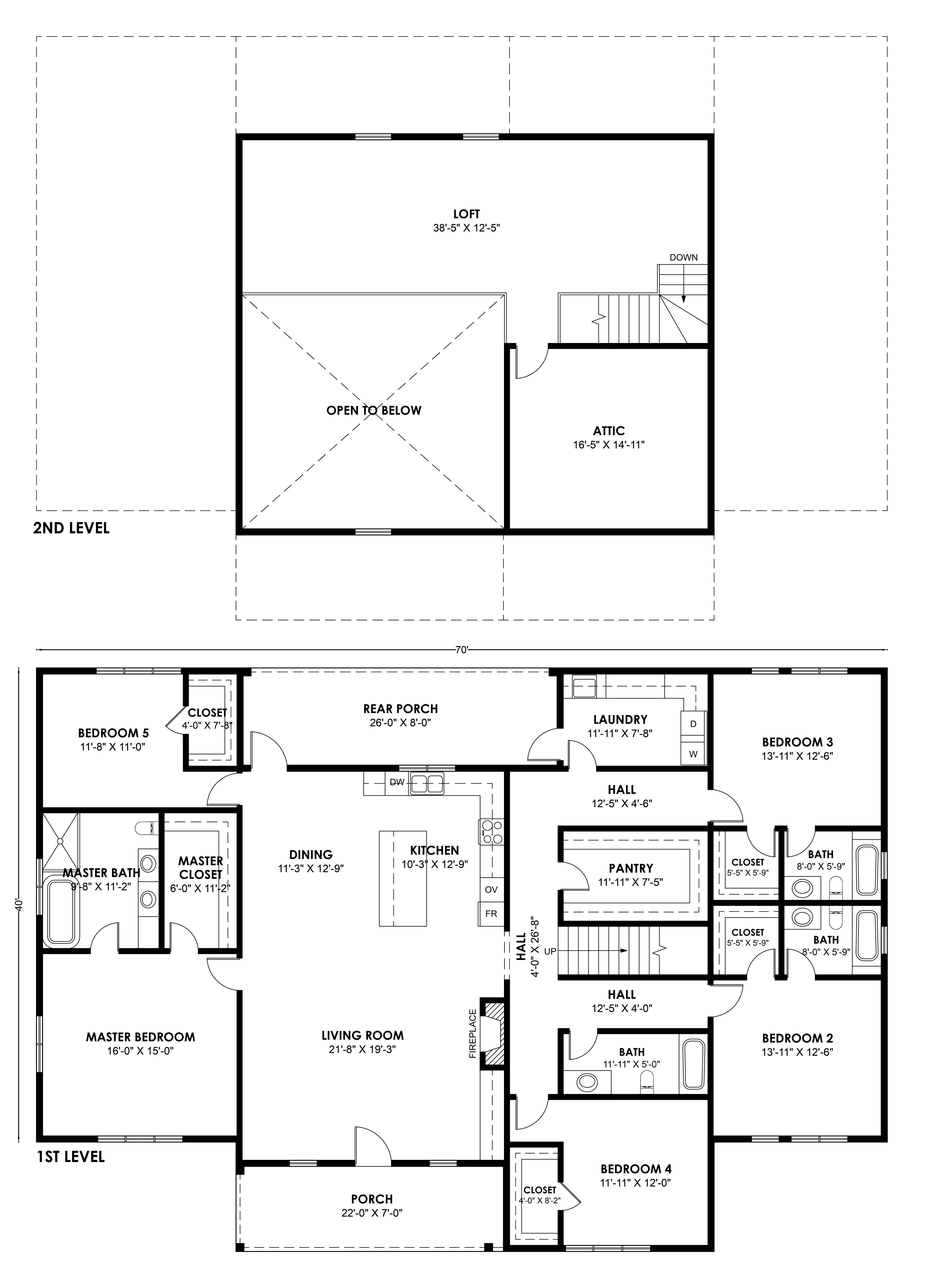 FH-00112 Davis Farmhouse Plan - Image 3