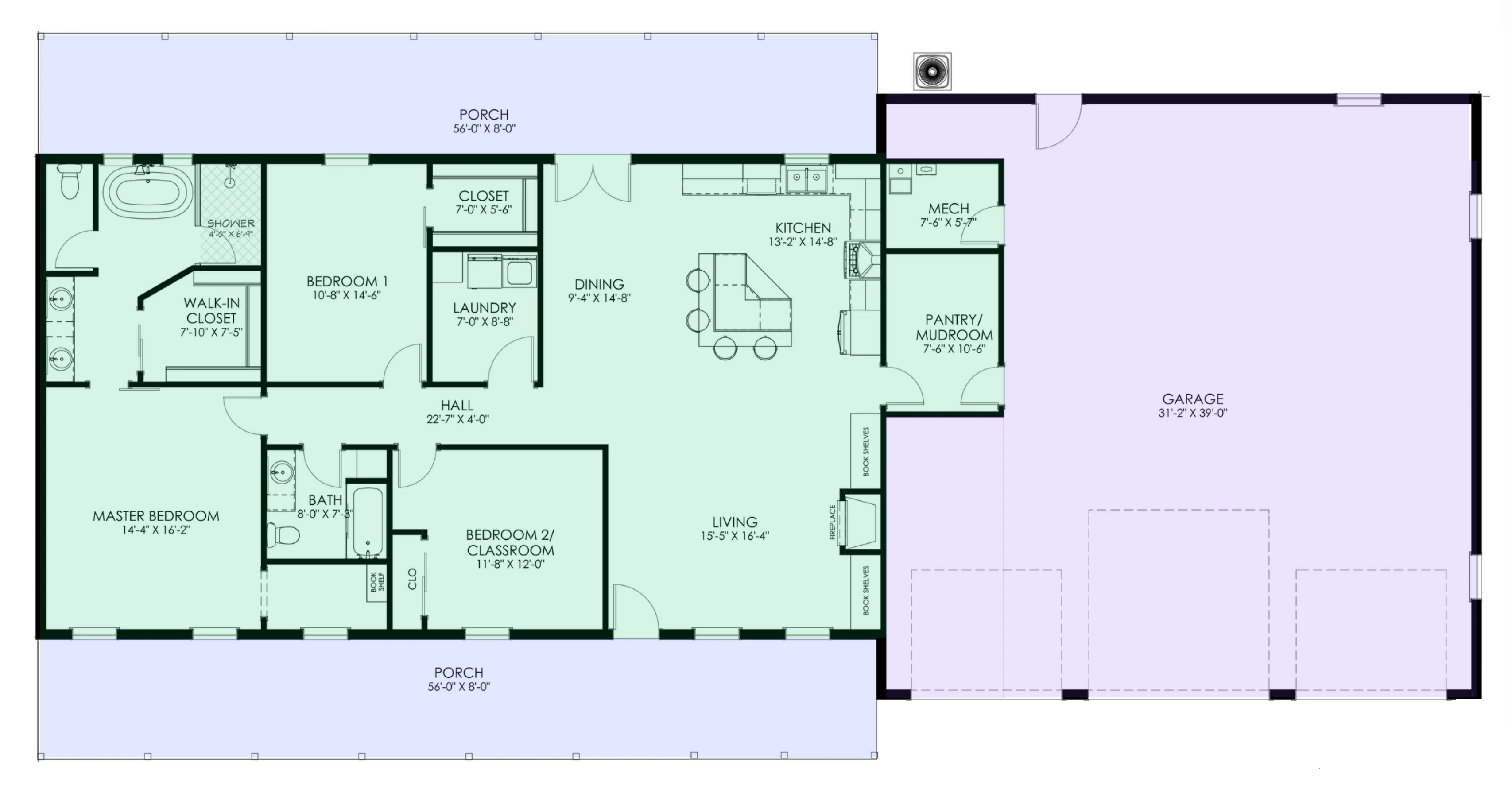 GJ-4400 August Barndominium House Plan - Image 11