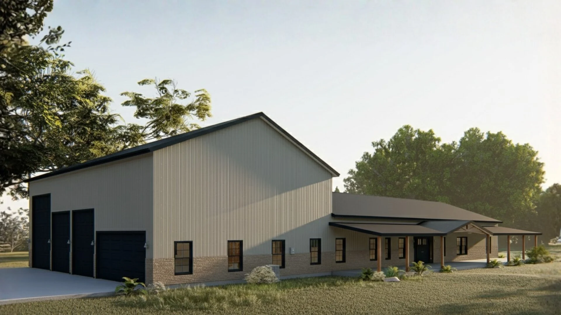 GJ-4401 Grant Barndominium House Plan - Image 7