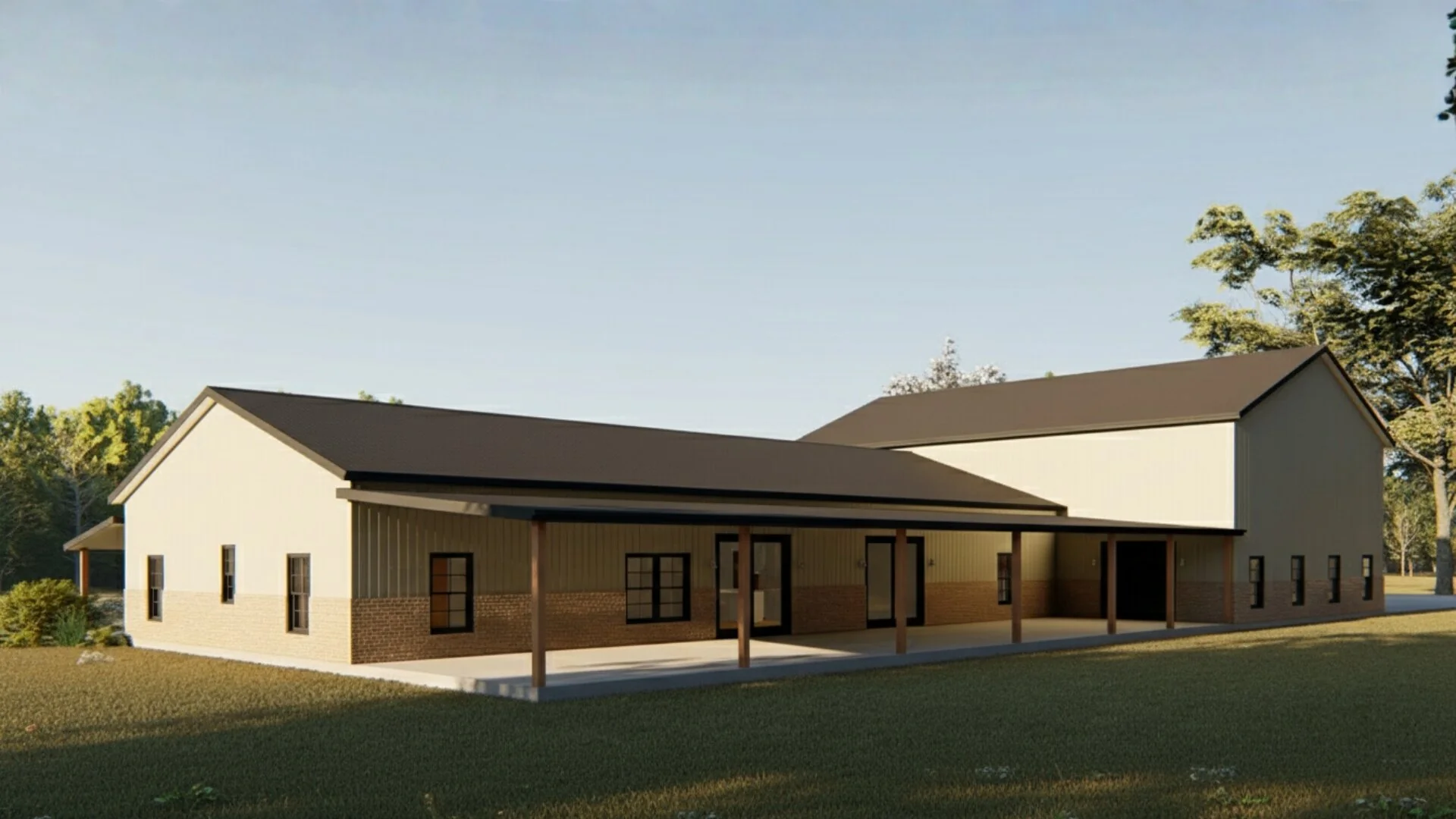 GJ-4401 Grant Barndominium House Plan - Image 8