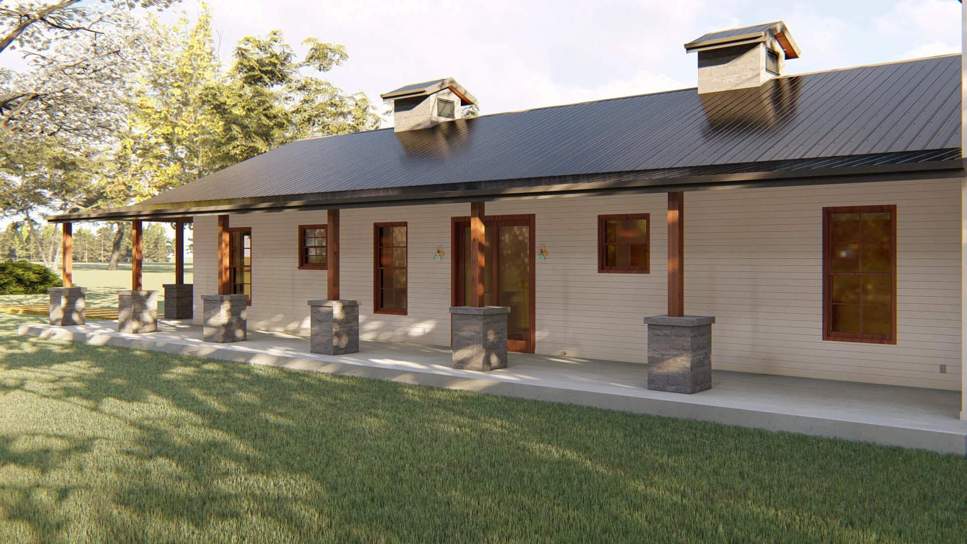 GJ-4402 Roosevelt Barndominium House Plan - Image 7