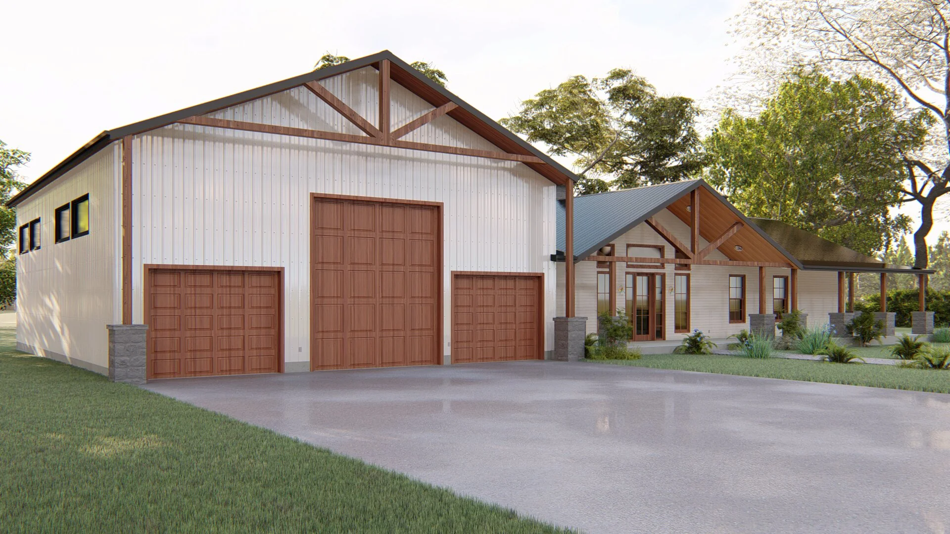 GJ-4402 Roosevelt Barndominium House Plan - Image 8