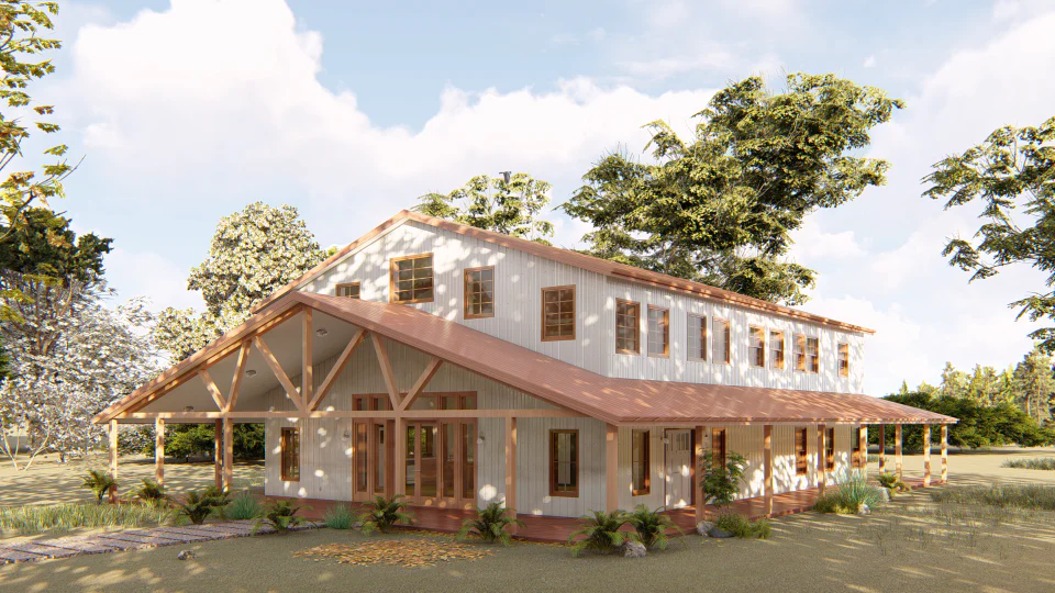 GJ-4403 Taylor Barndominium House Plan - Image 4