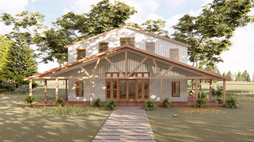 GJ-4403 Taylor Barndominium House Plan - Image 6