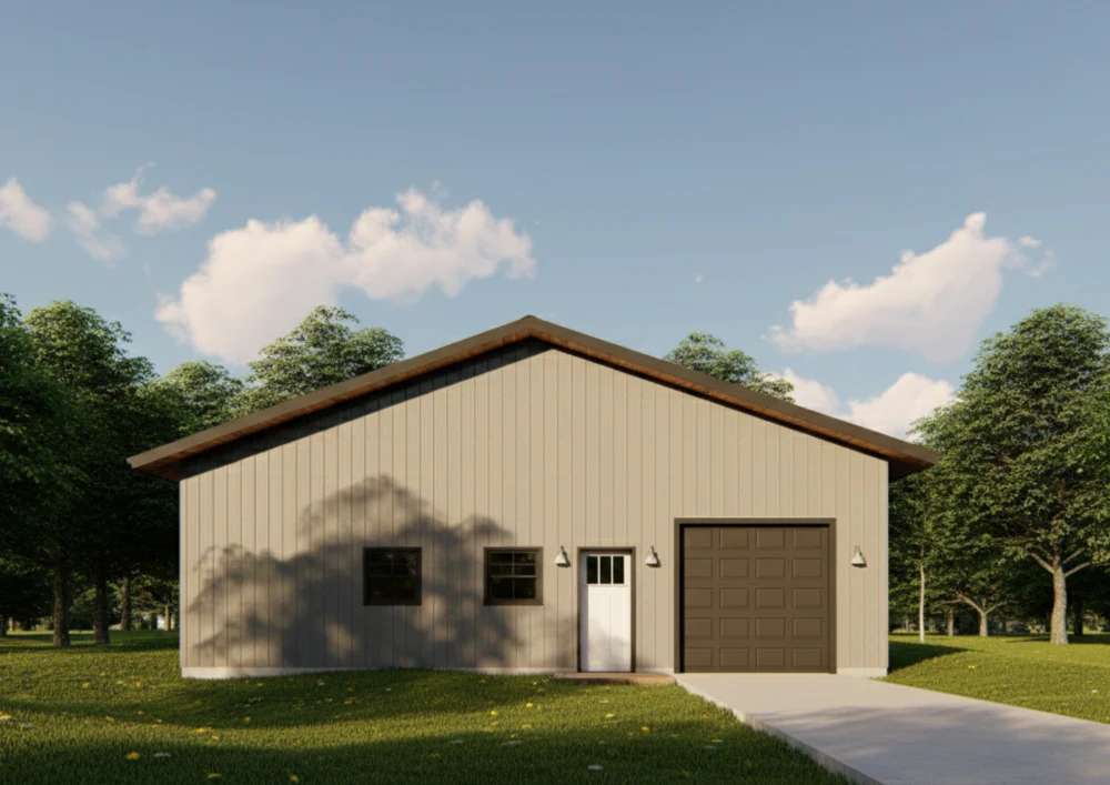 GJ-4405 Dover Barndominium House Plan - Image 13