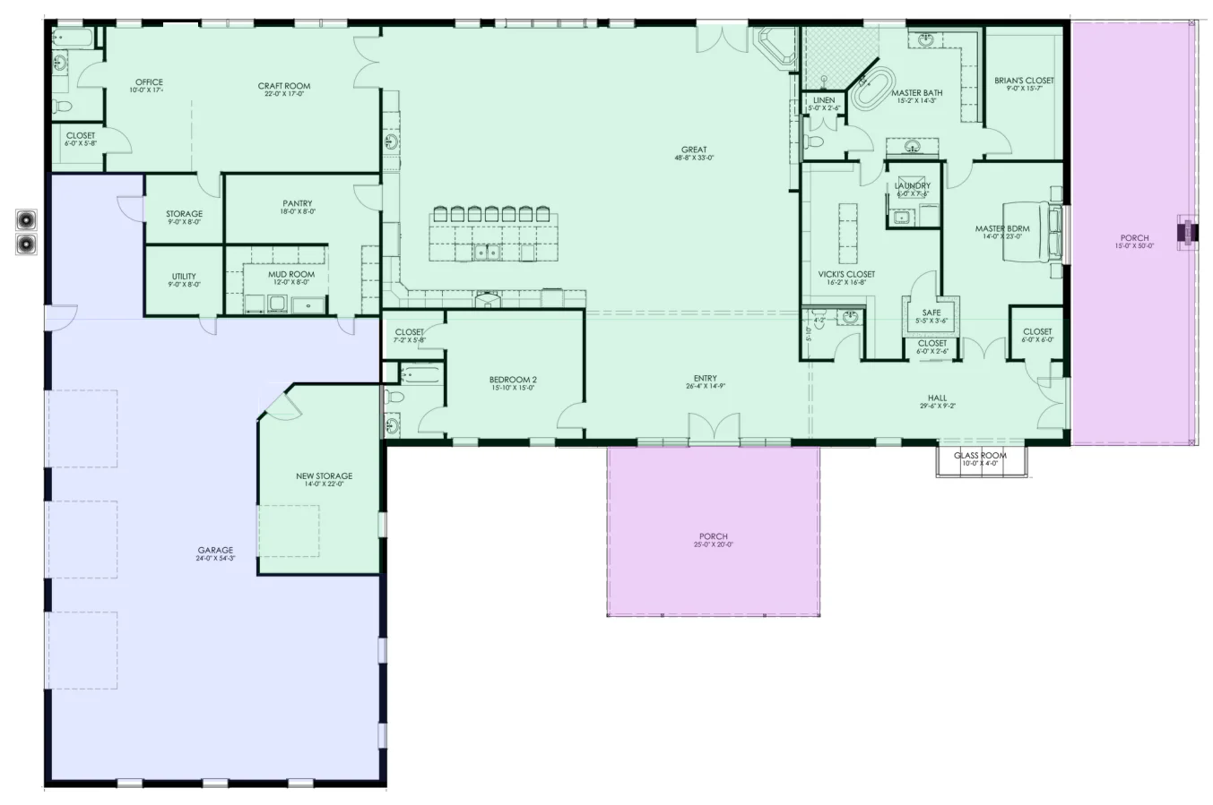 GJ-4406 Jefferson Barndominium House Plan - Image 8