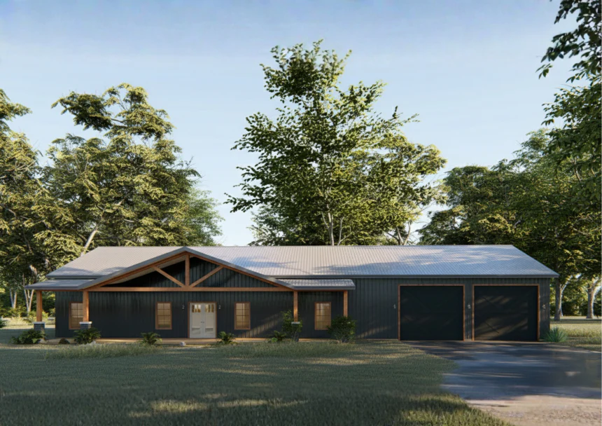 GJ-4407 Sylvan Barndominium House Plan - Image 8